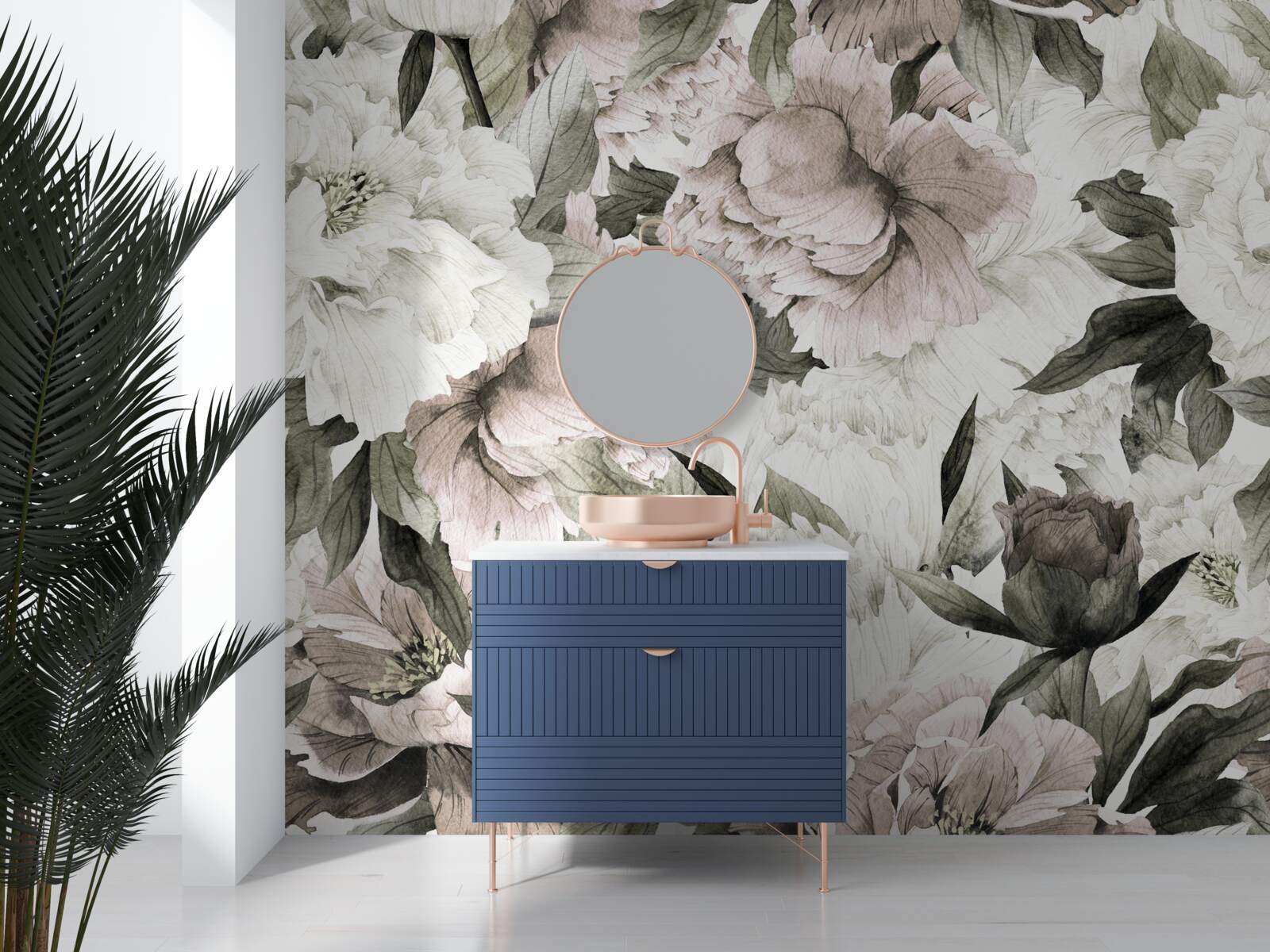 Фотошпалери бутон, флора та гранули