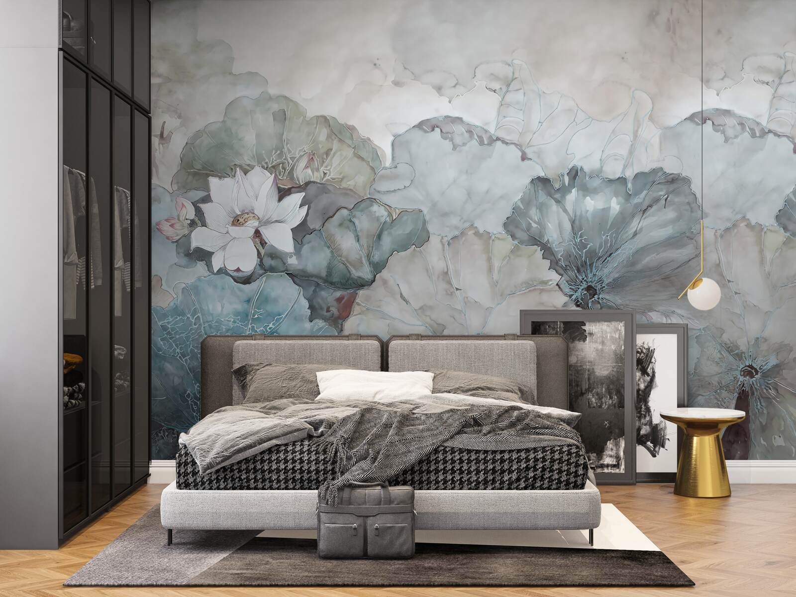 Фотошпалери бруньки, рослинність та пелети