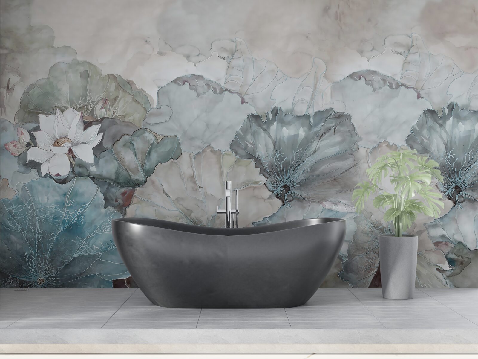 Фотошпалери бруньки, рослинність та пелети