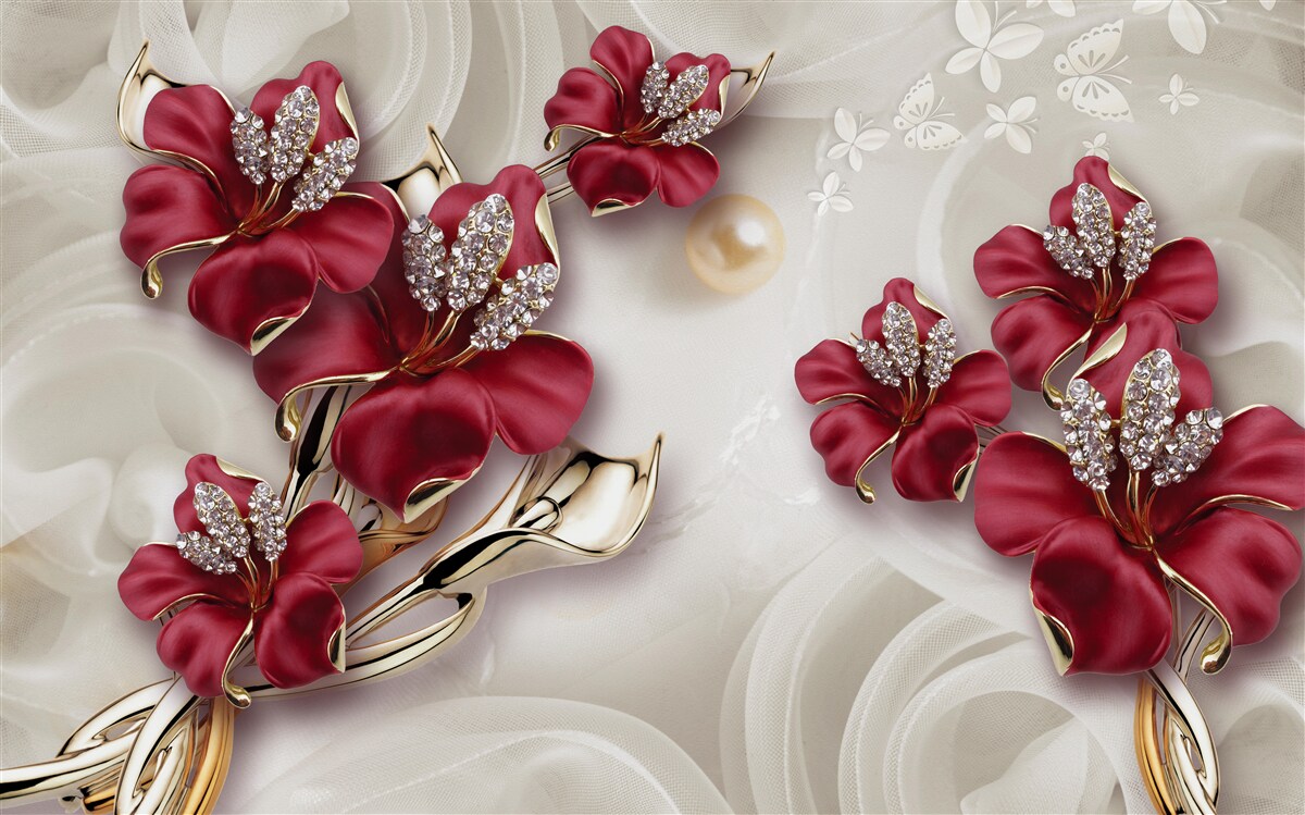 Фотошпалери пара рослин