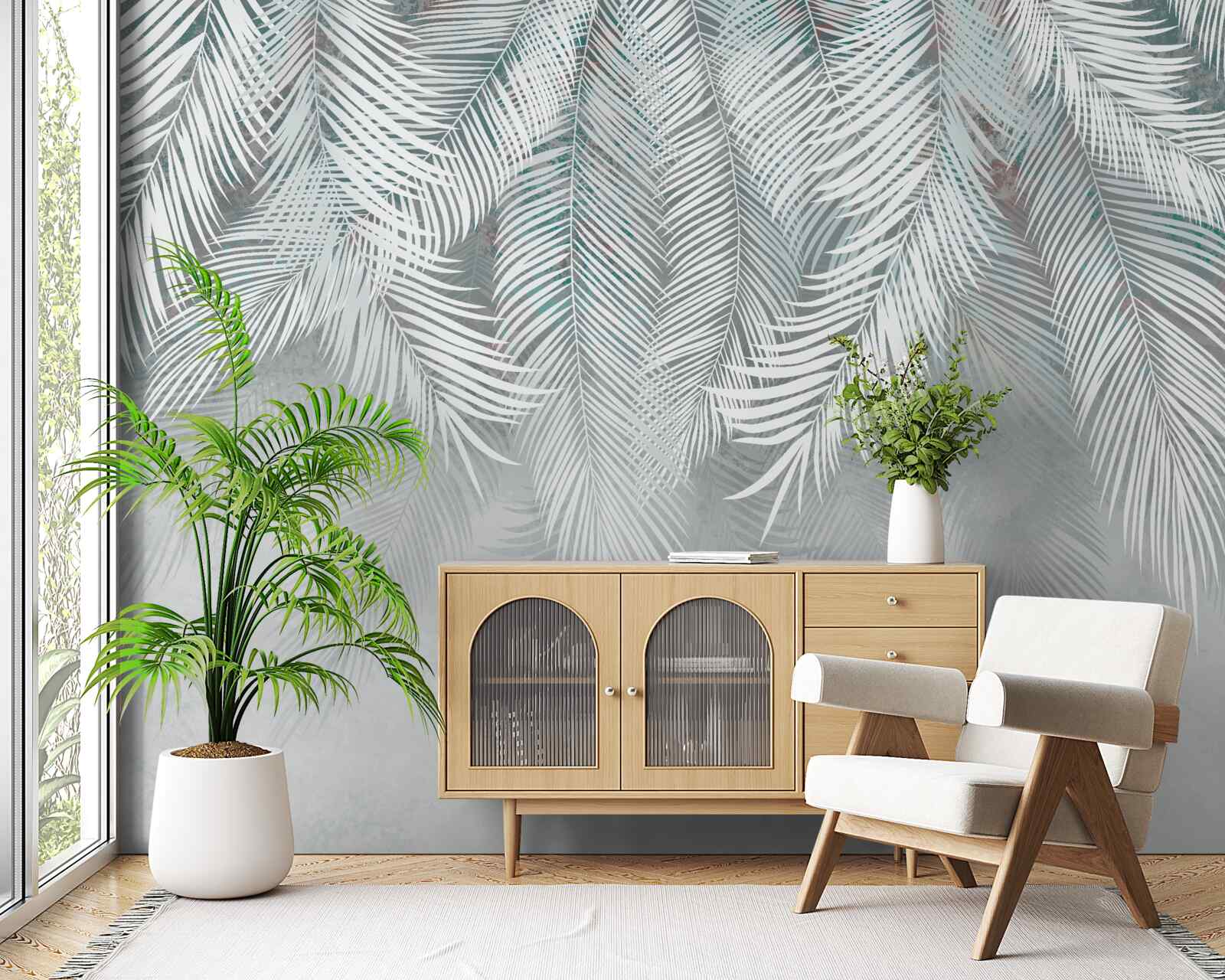 Фотошпалери листя м'яти