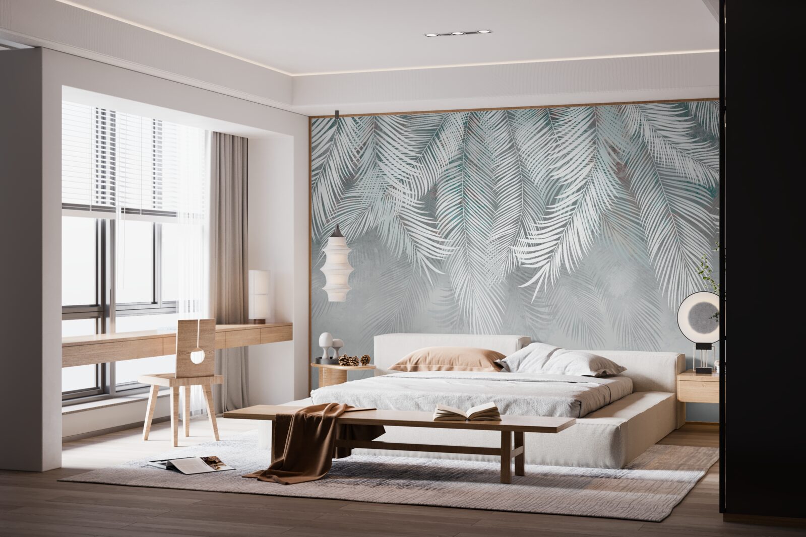 Фотошпалери листя м'яти