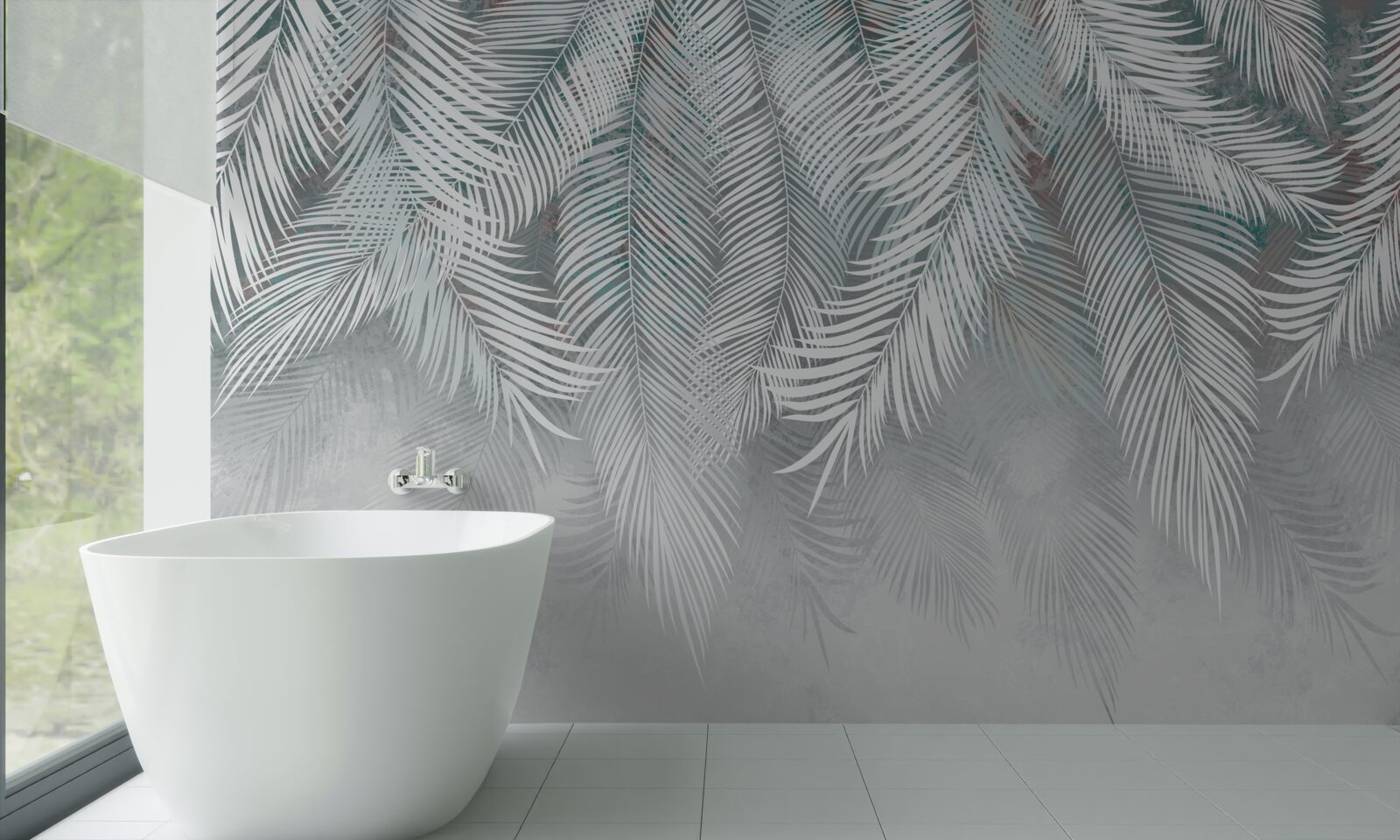 Фотошпалери листя м'яти