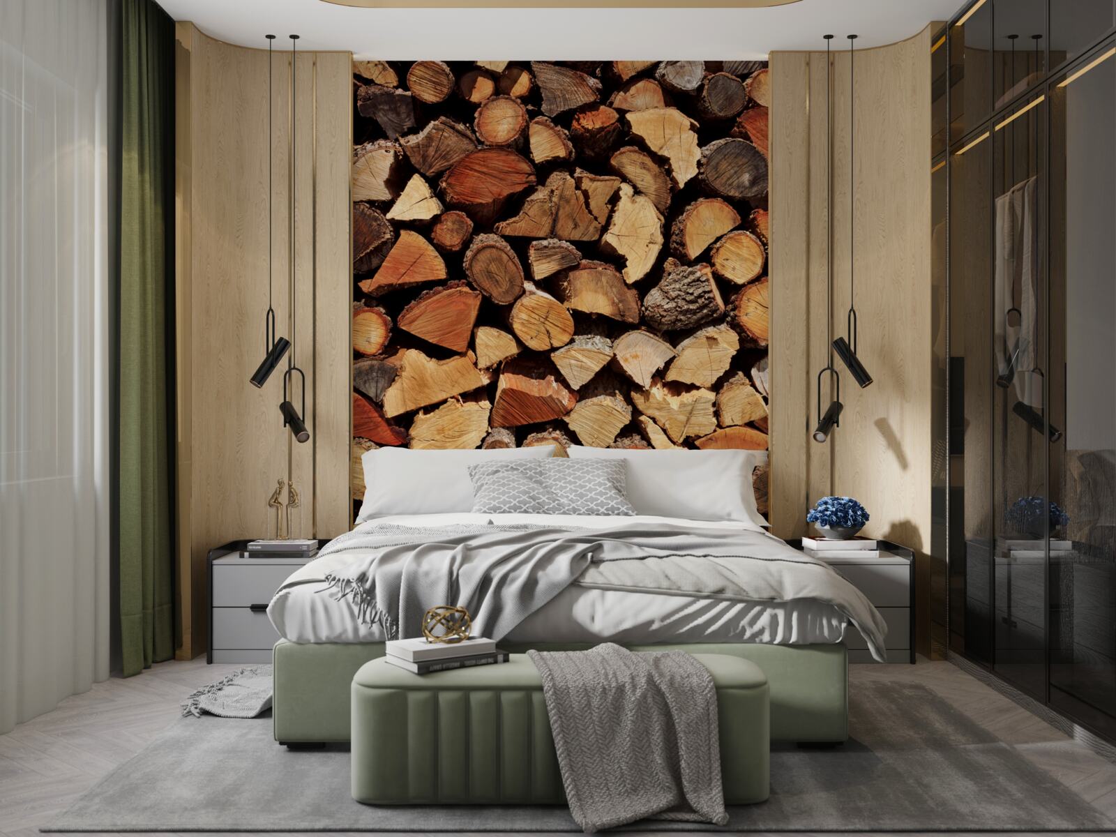 Фотошпалери книги про лісову продукцію