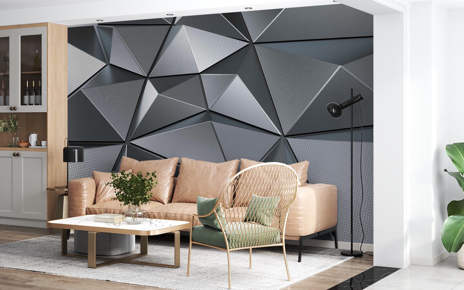 Фотошпалери 3d стіна