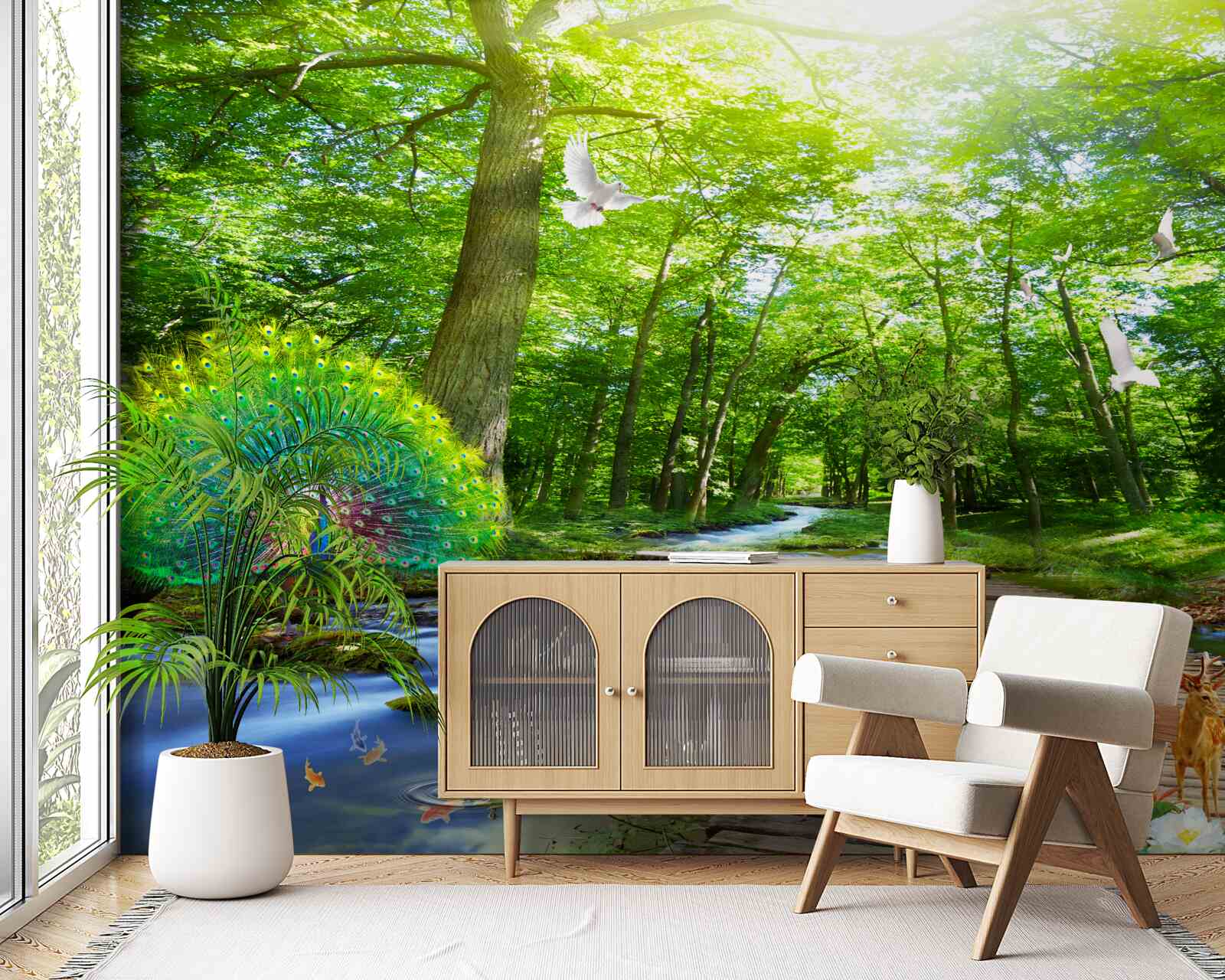 Фотошпалери лісові істоти