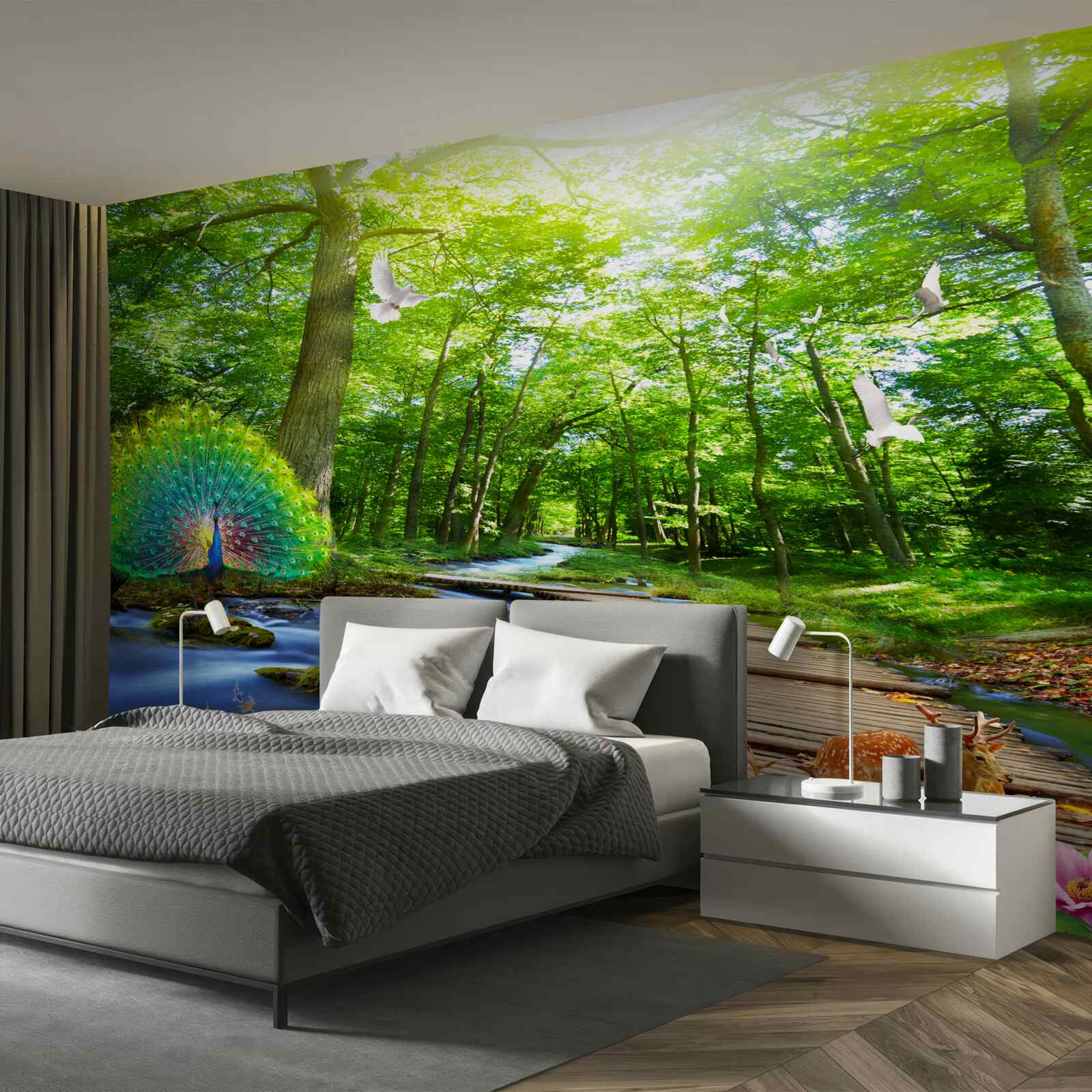 Фотошпалери лісові істоти