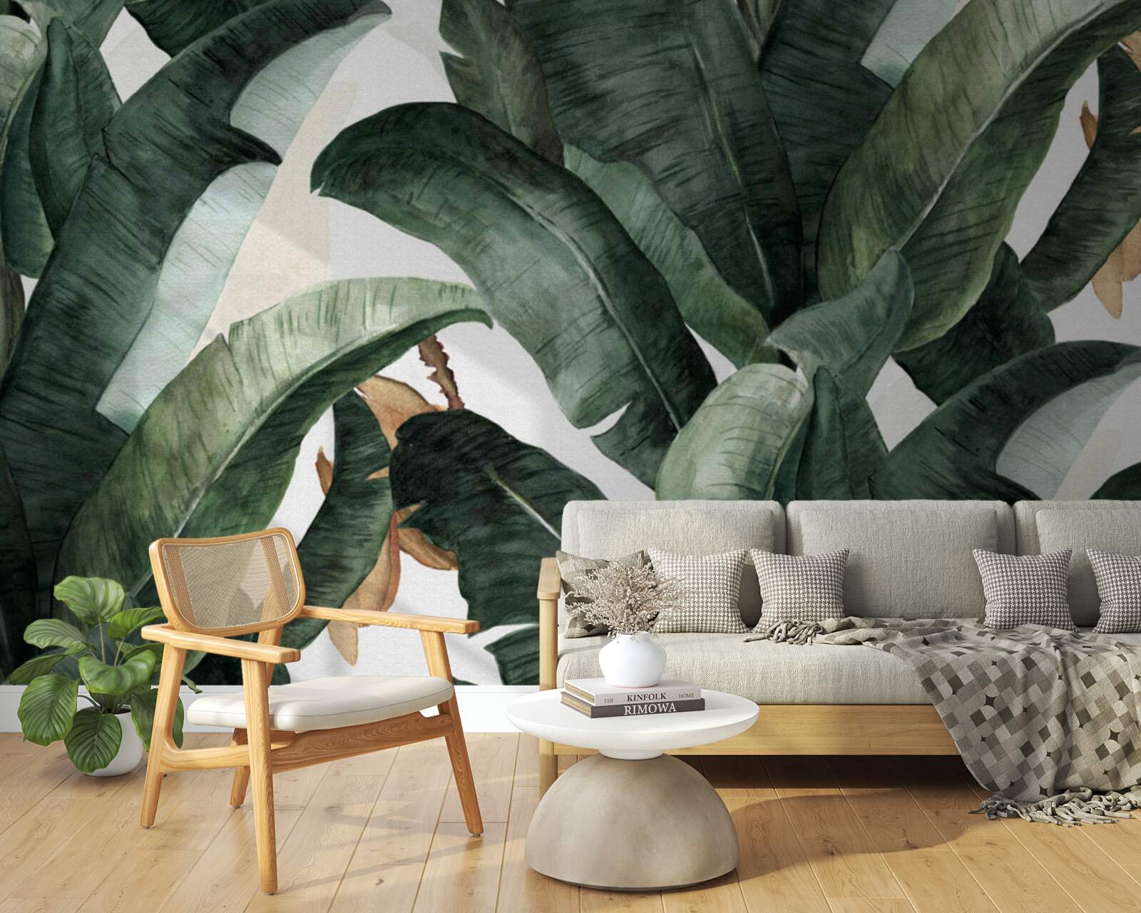 Фотошпалери тропічна зелень