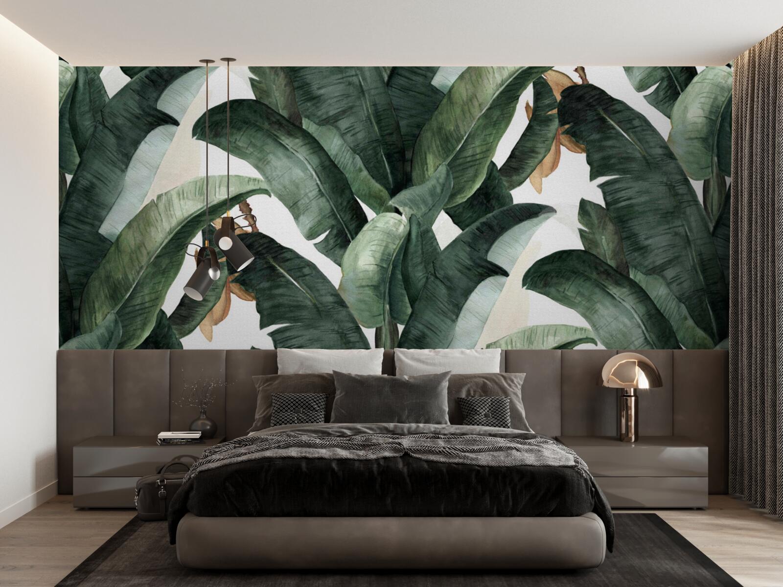 Фотошпалери тропічна зелень