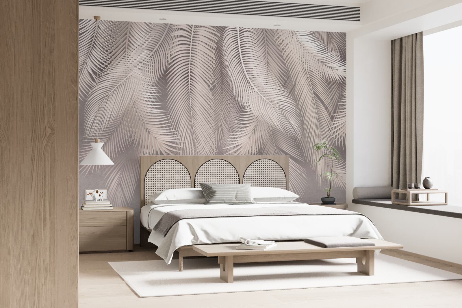 Фотошпалери шпалери, ручка та рожевий колір