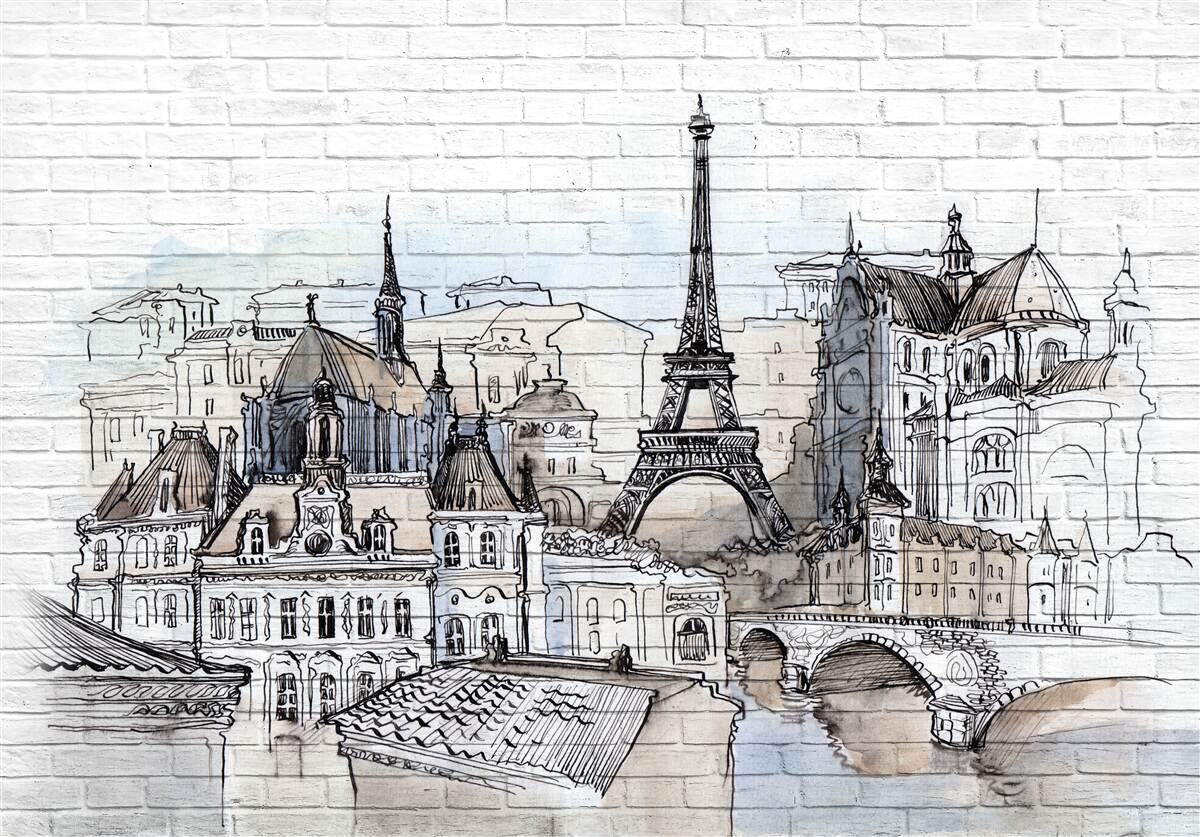 Фотошпалери місто цегли