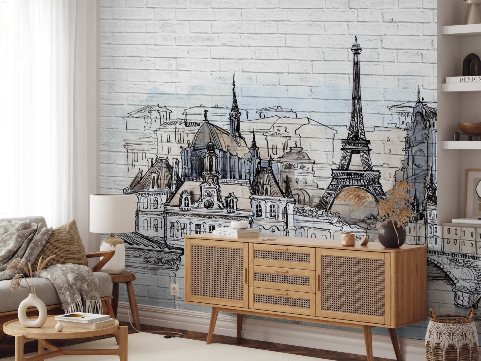 Фотошпалери місто цегли