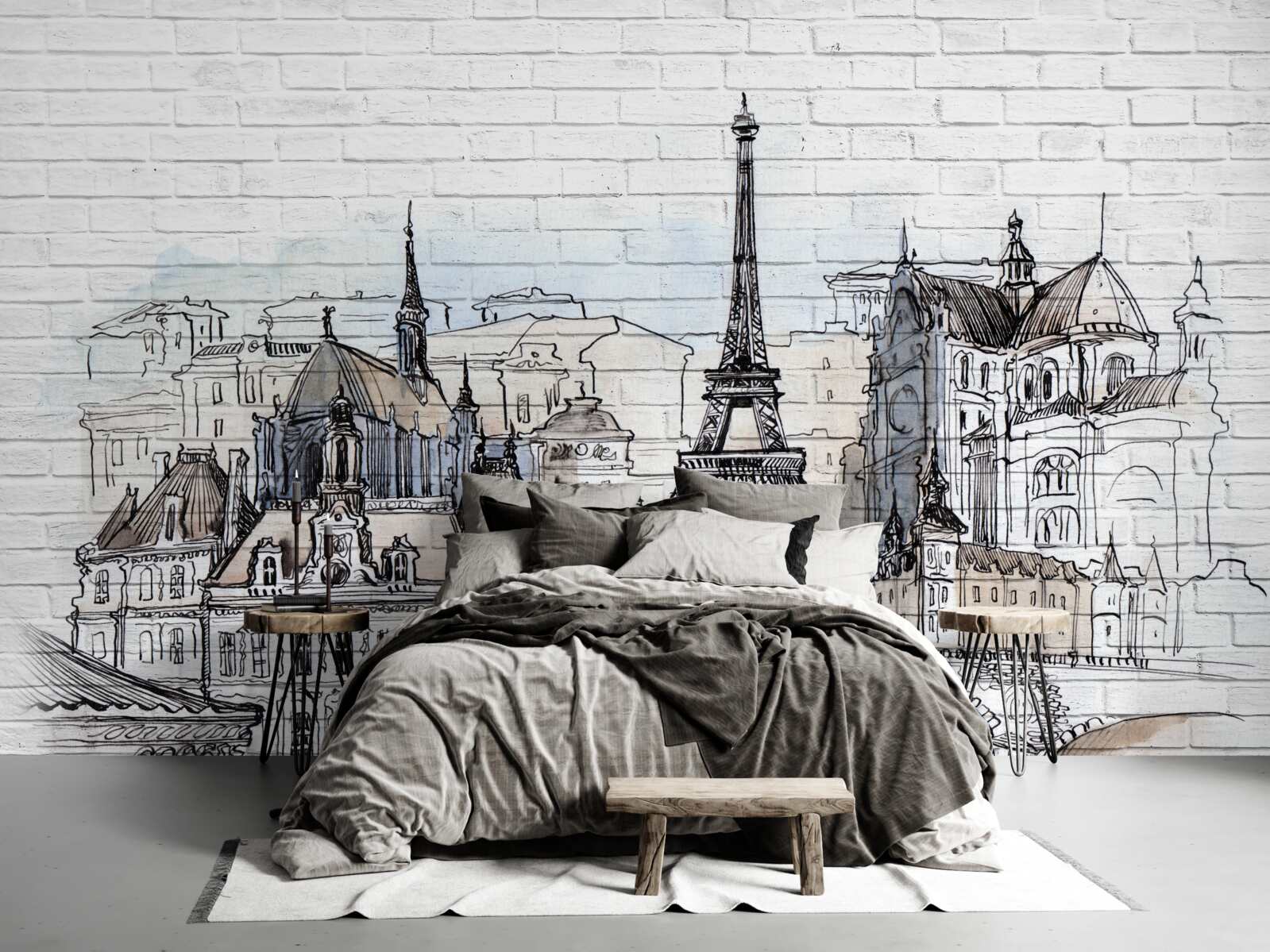 Фотошпалери місто цегли