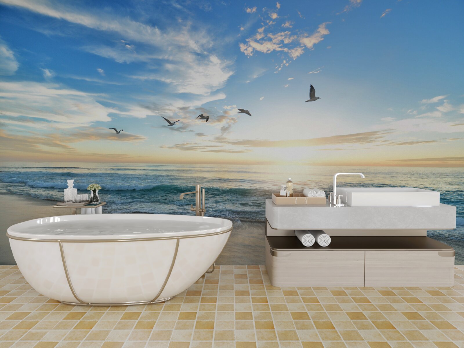 Фотошпалери чарівний морський простір