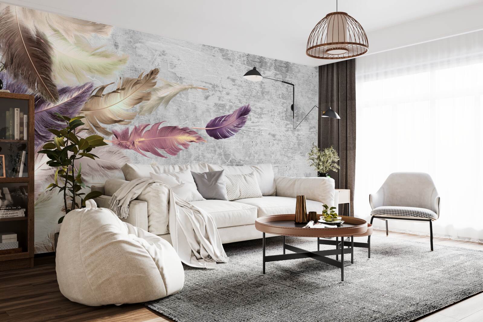 Фотошпалери Пір'я