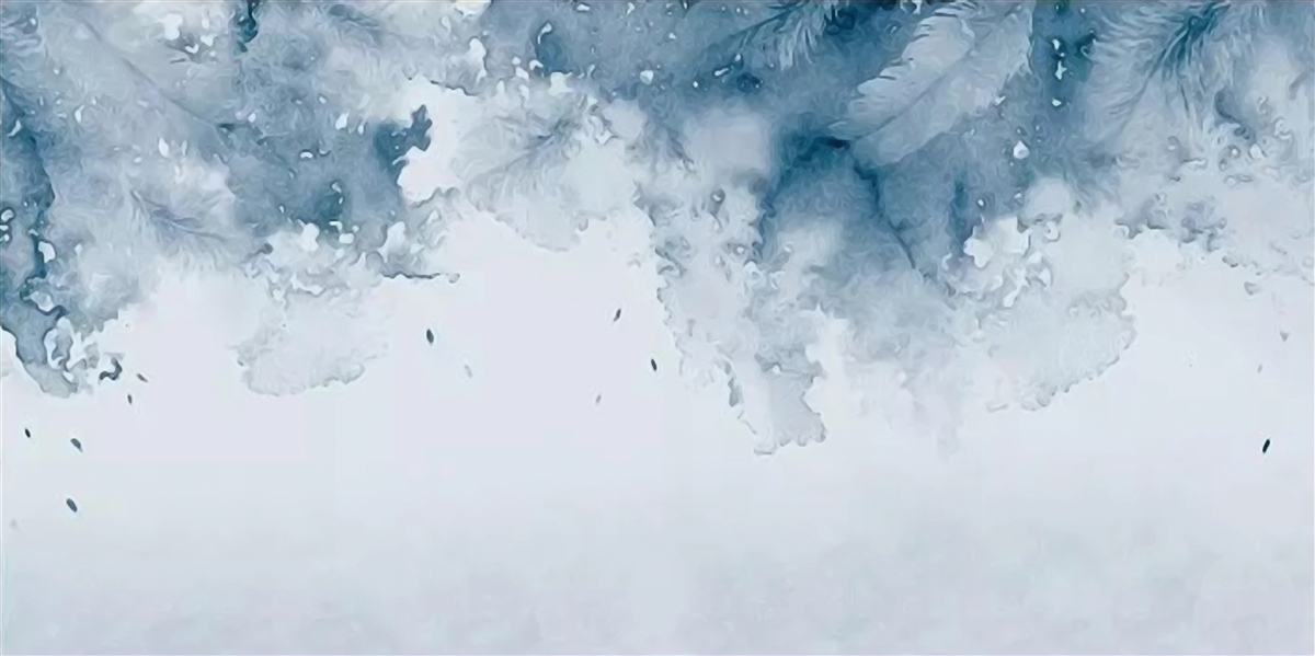 Фотошпалери синя стіна