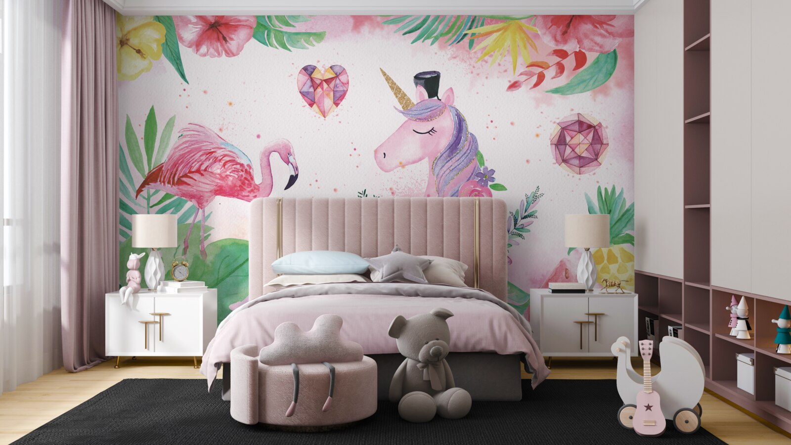 Фотошпалери мрії в рожевих відтінках