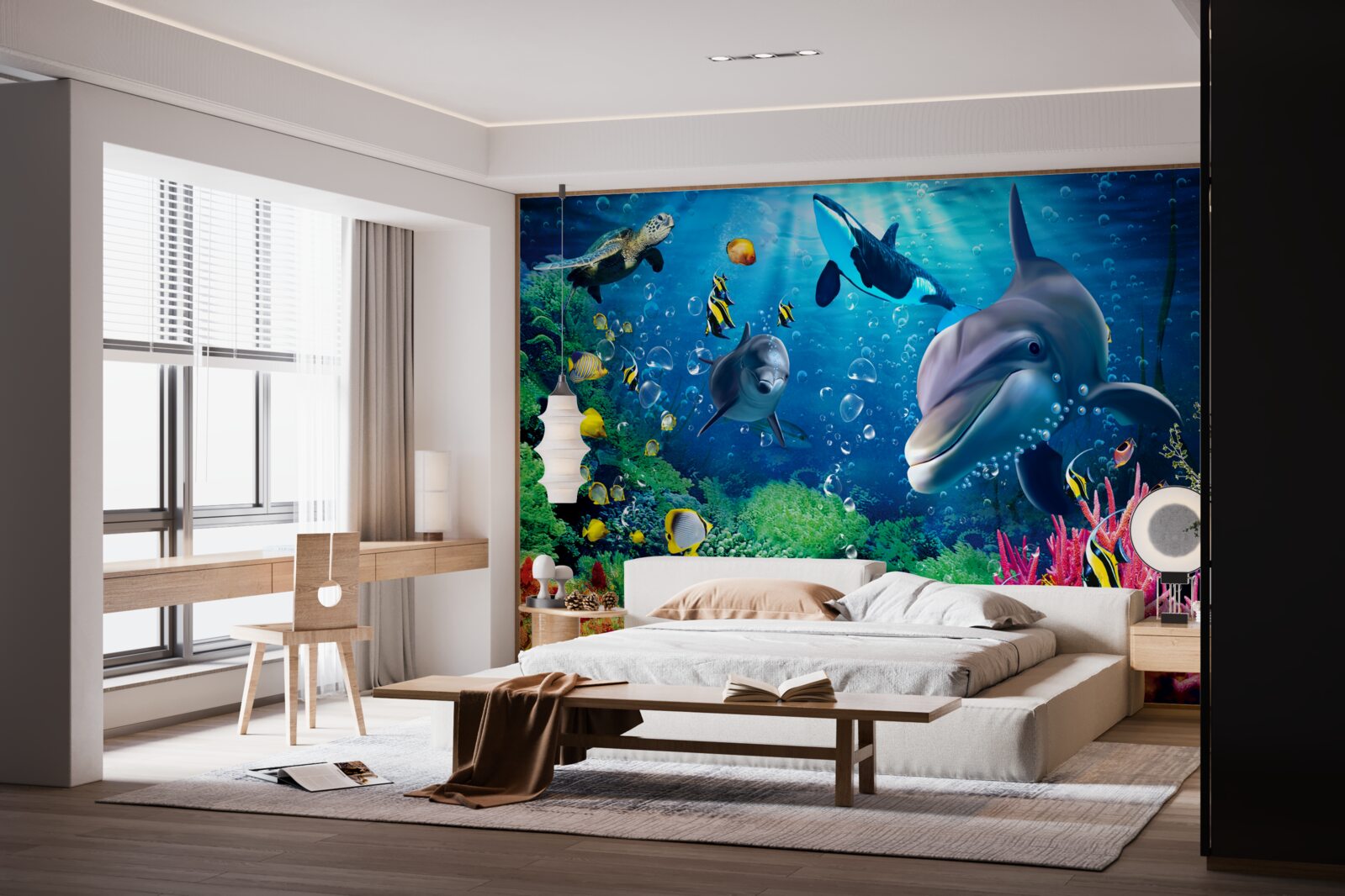 Фотошпалери чудові глибини підводного царства