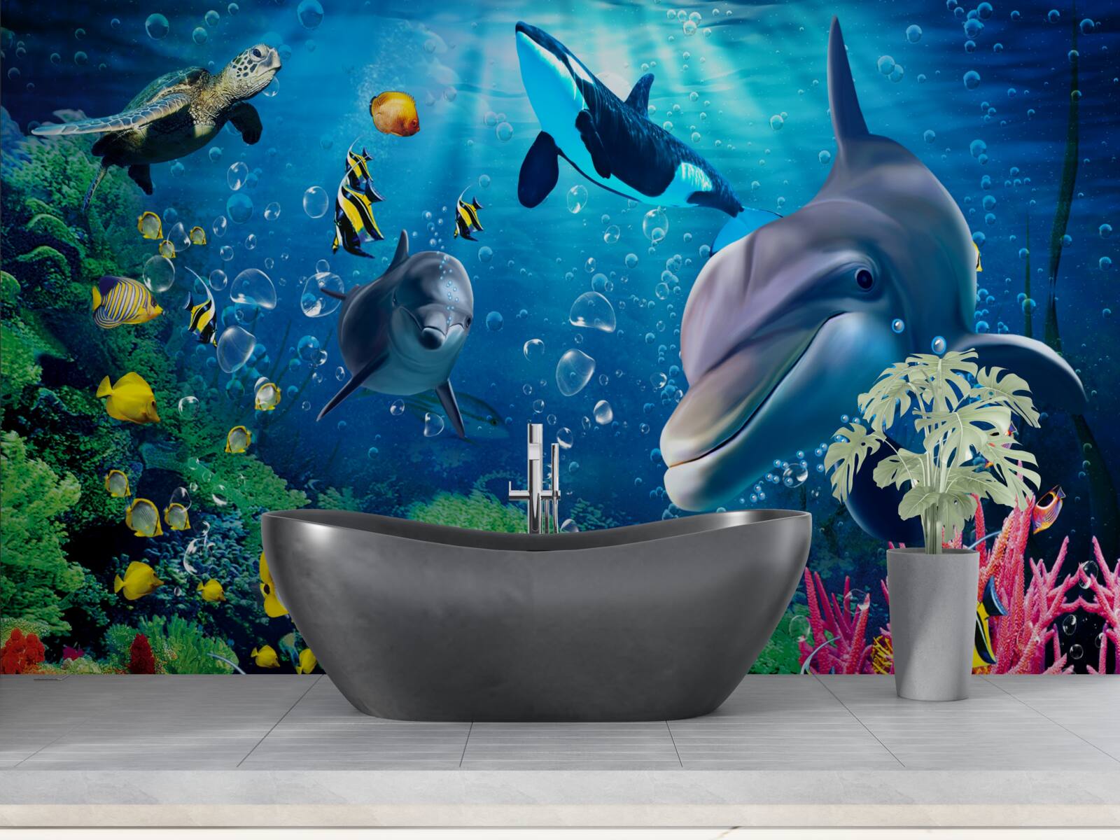 Фотошпалери чудові глибини підводного царства