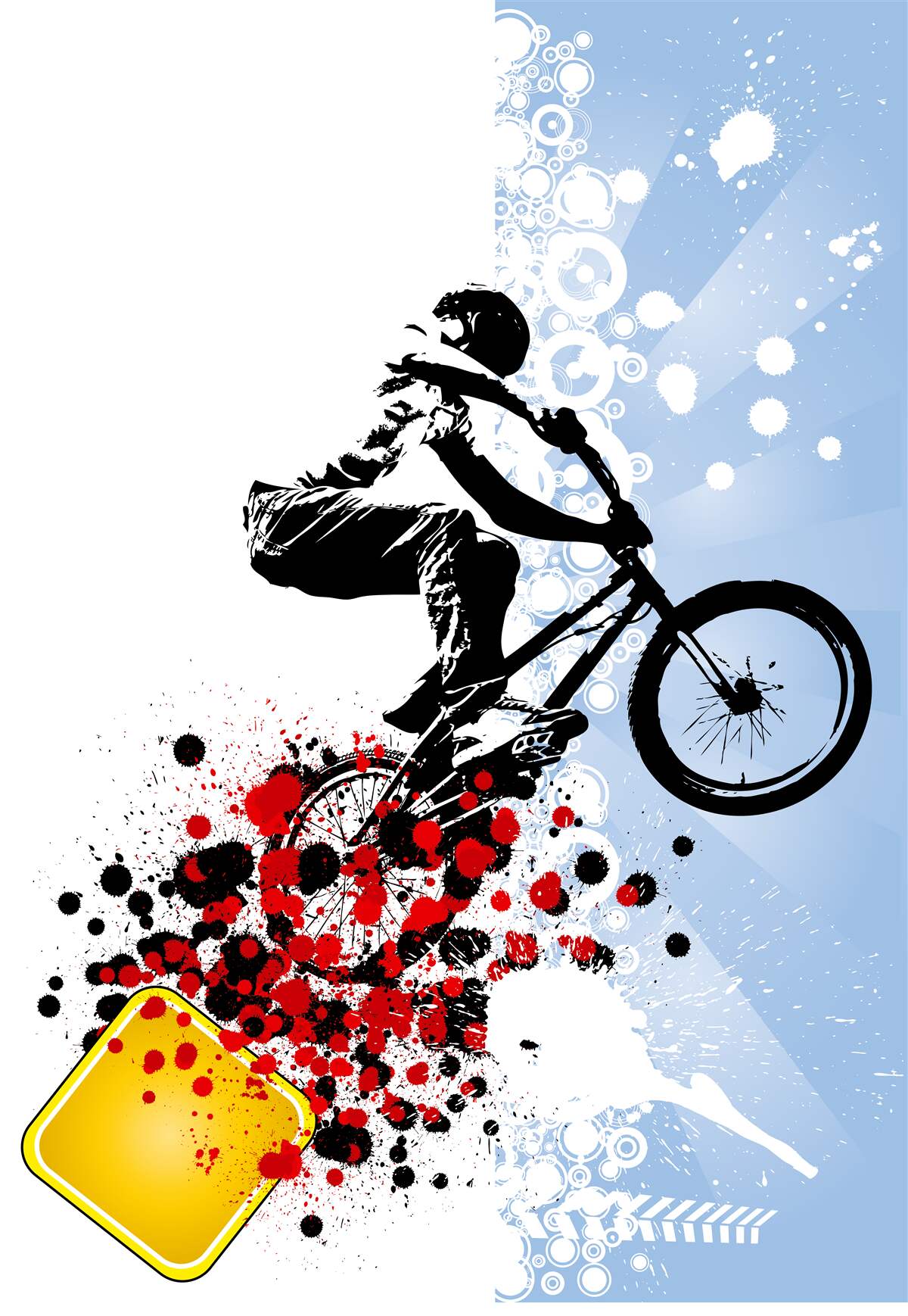 Фотошпалери їзда на велосипеді