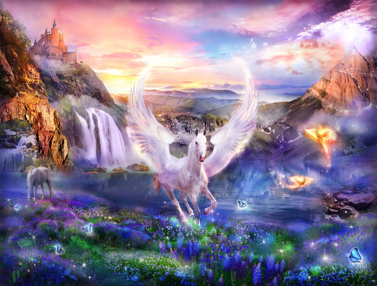 Фотошпалери фантастичний кінь