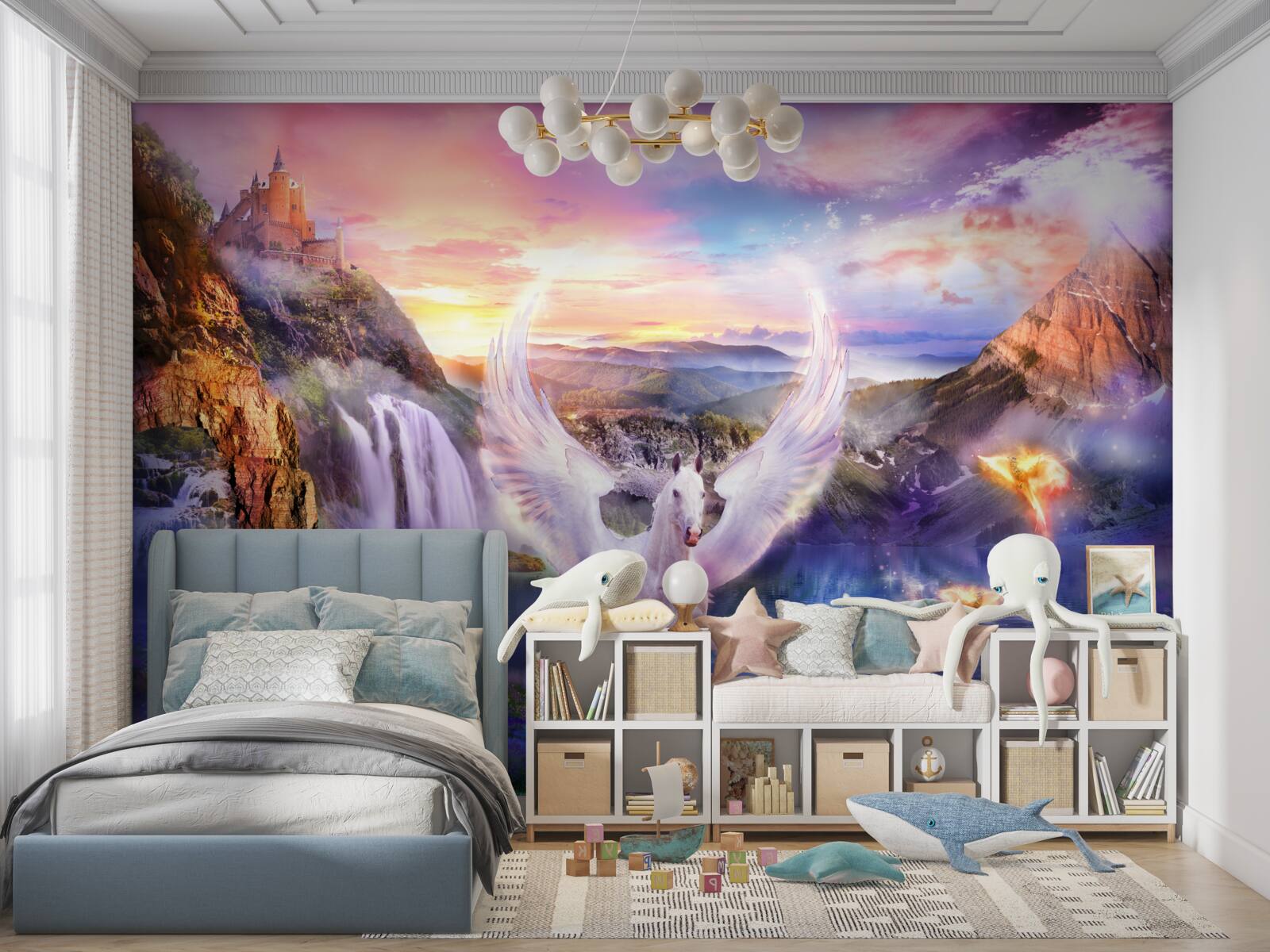 Фотошпалери фантастичний кінь