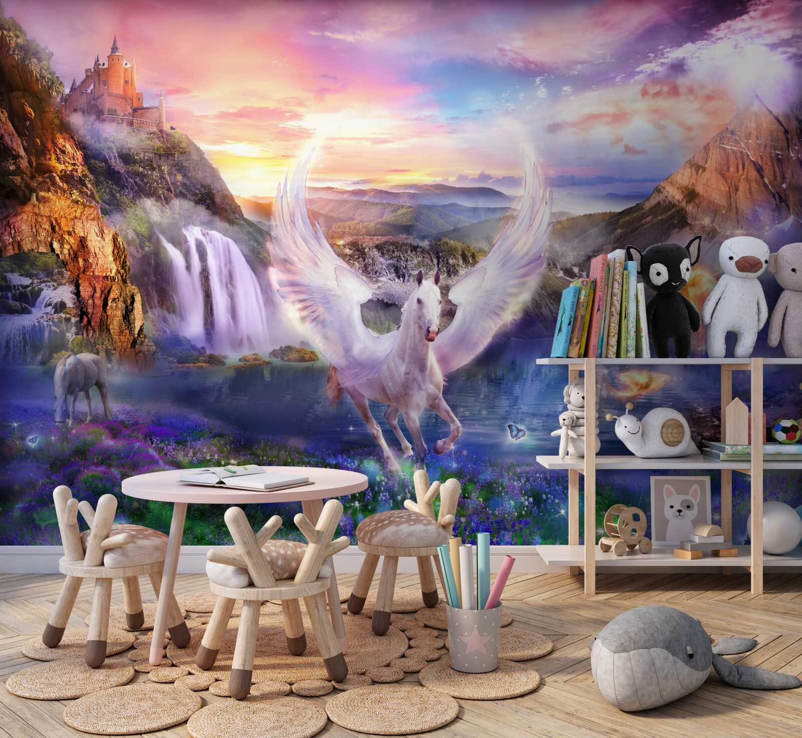 Фотошпалери фантастичний кінь