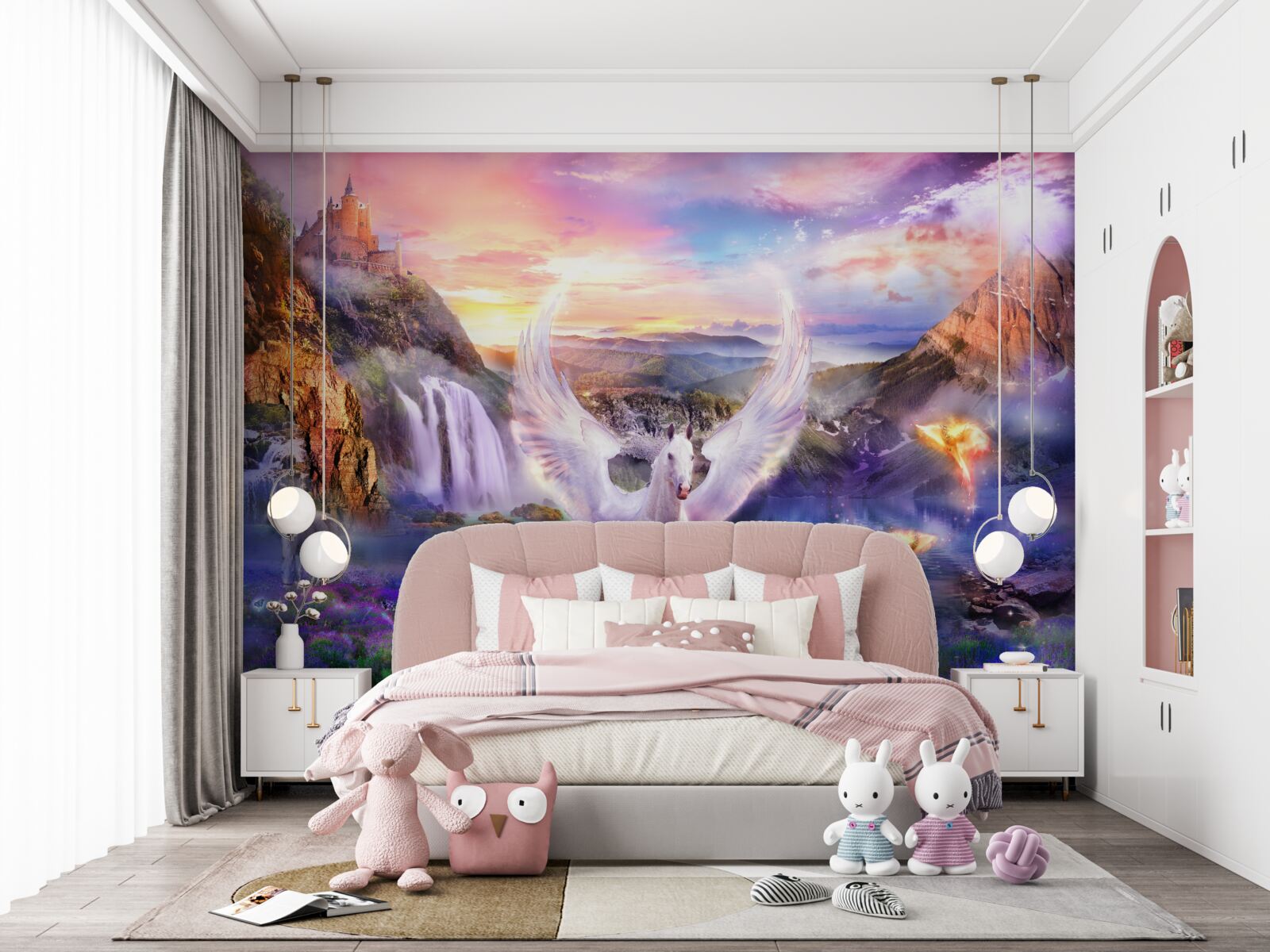 Фотошпалери фантастичний кінь