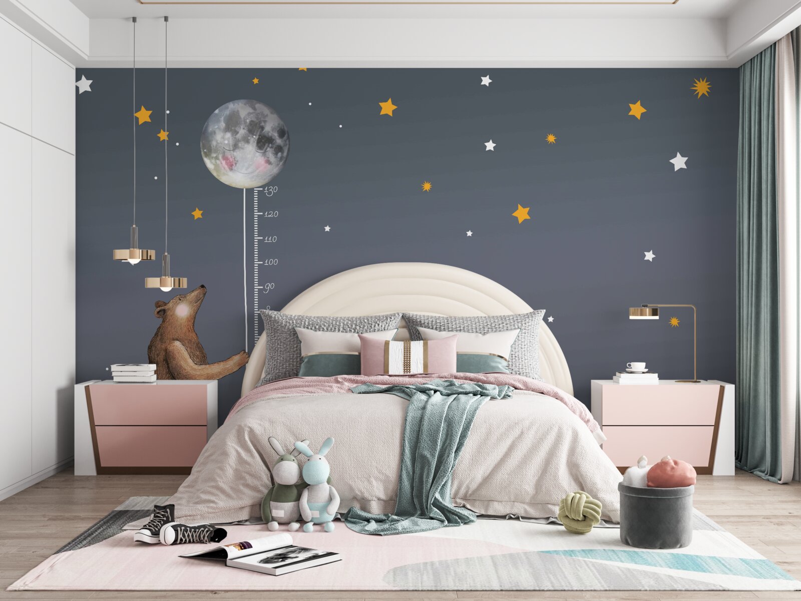 Фотошпалери небесний простір, всіяний зірками