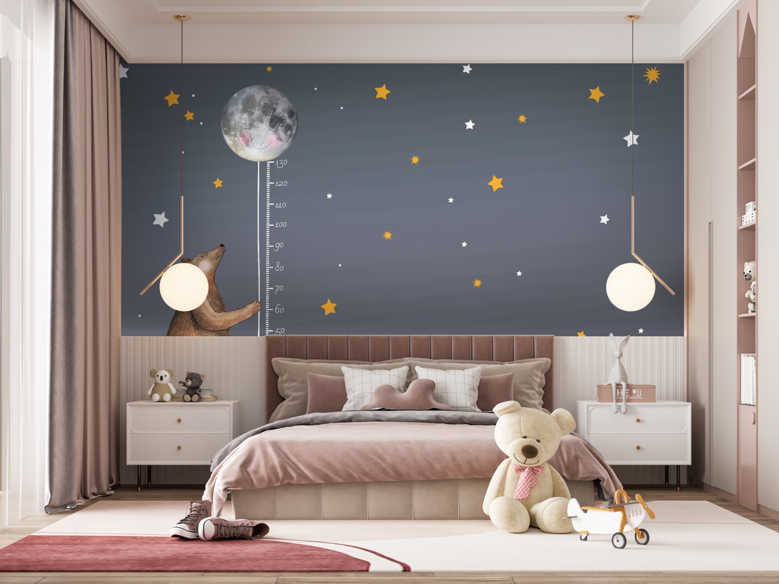 Фотошпалери небесний простір, всіяний зірками