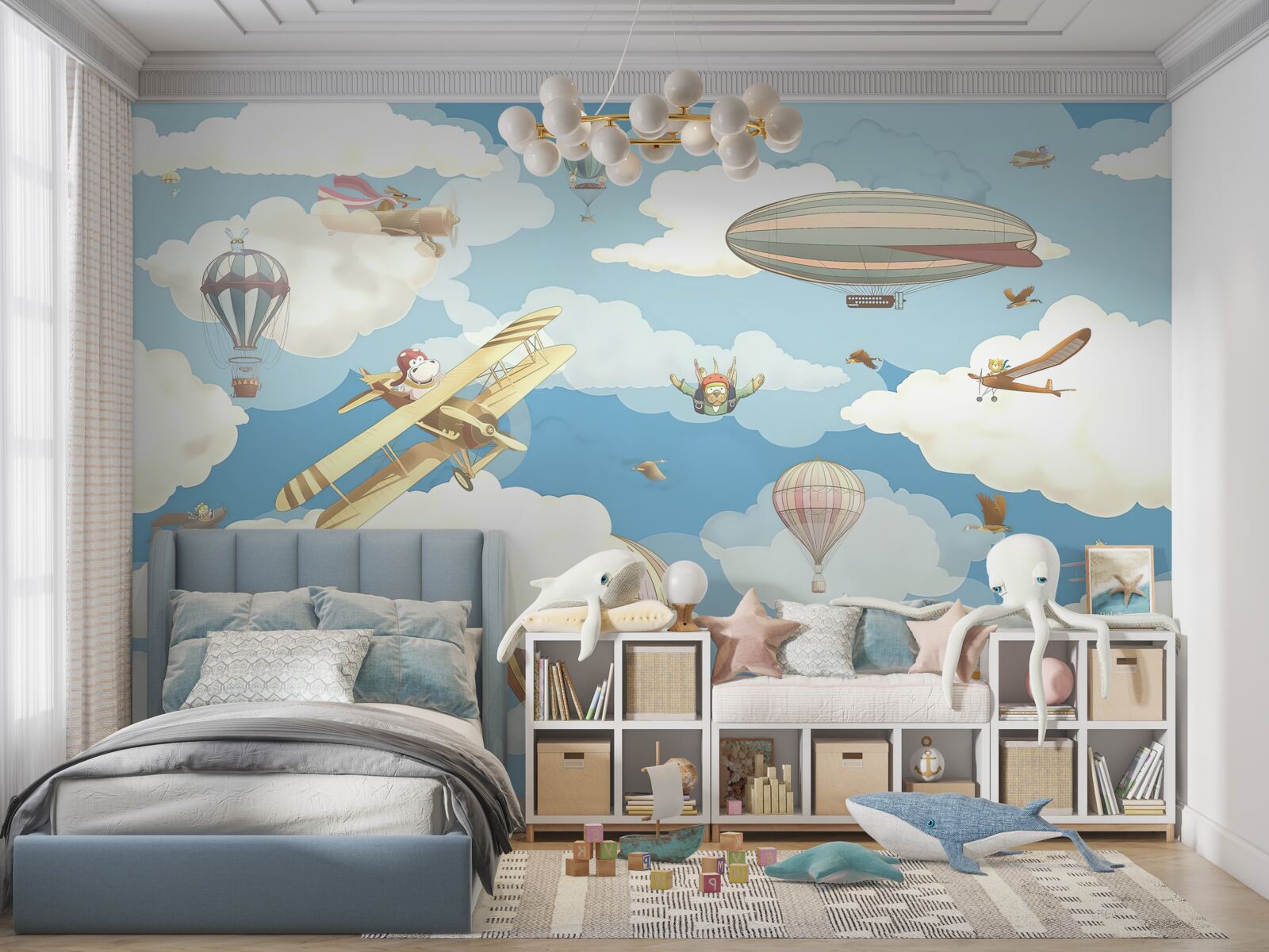 Фотошпалери зал і стіна