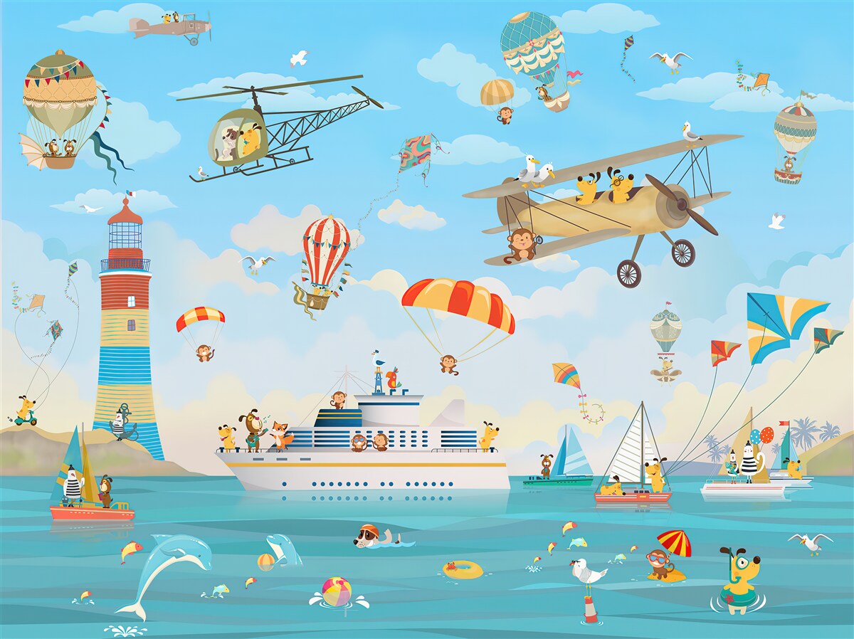 Фотошпалери наклейка для стіни та сама стіна