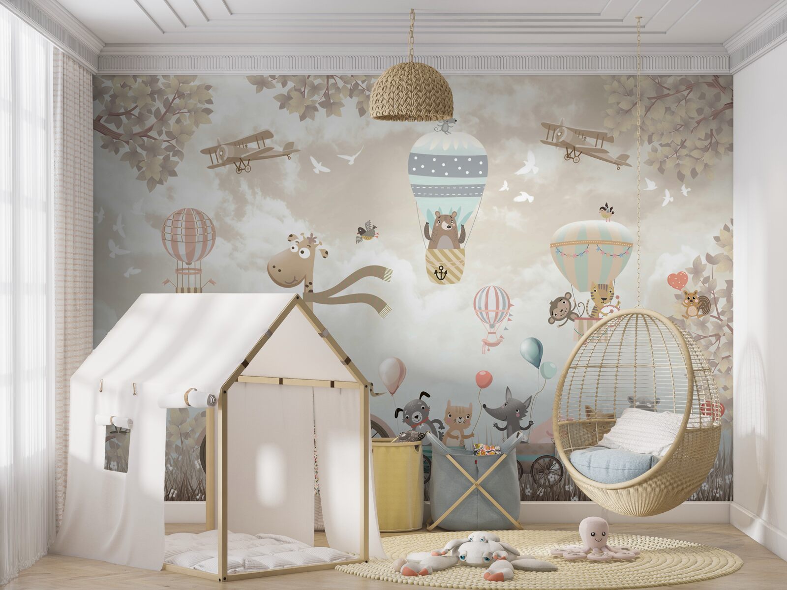 Фотошпалери щасливі тварини