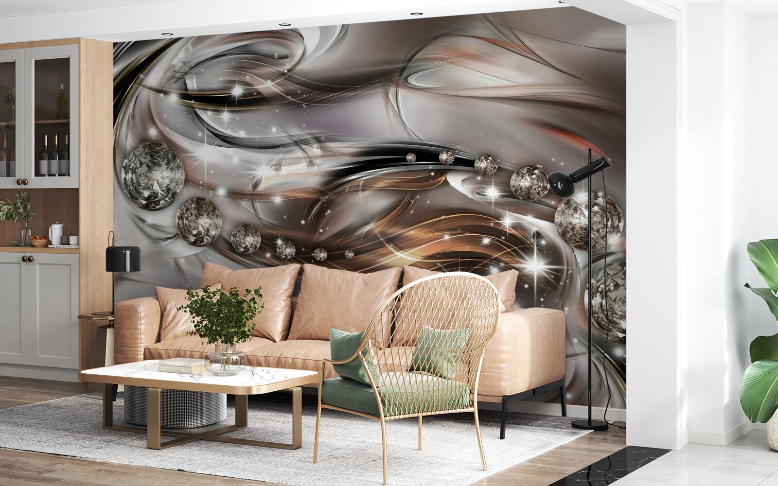 Фотошпалери блиск і сяйво дорогоцінних каменів