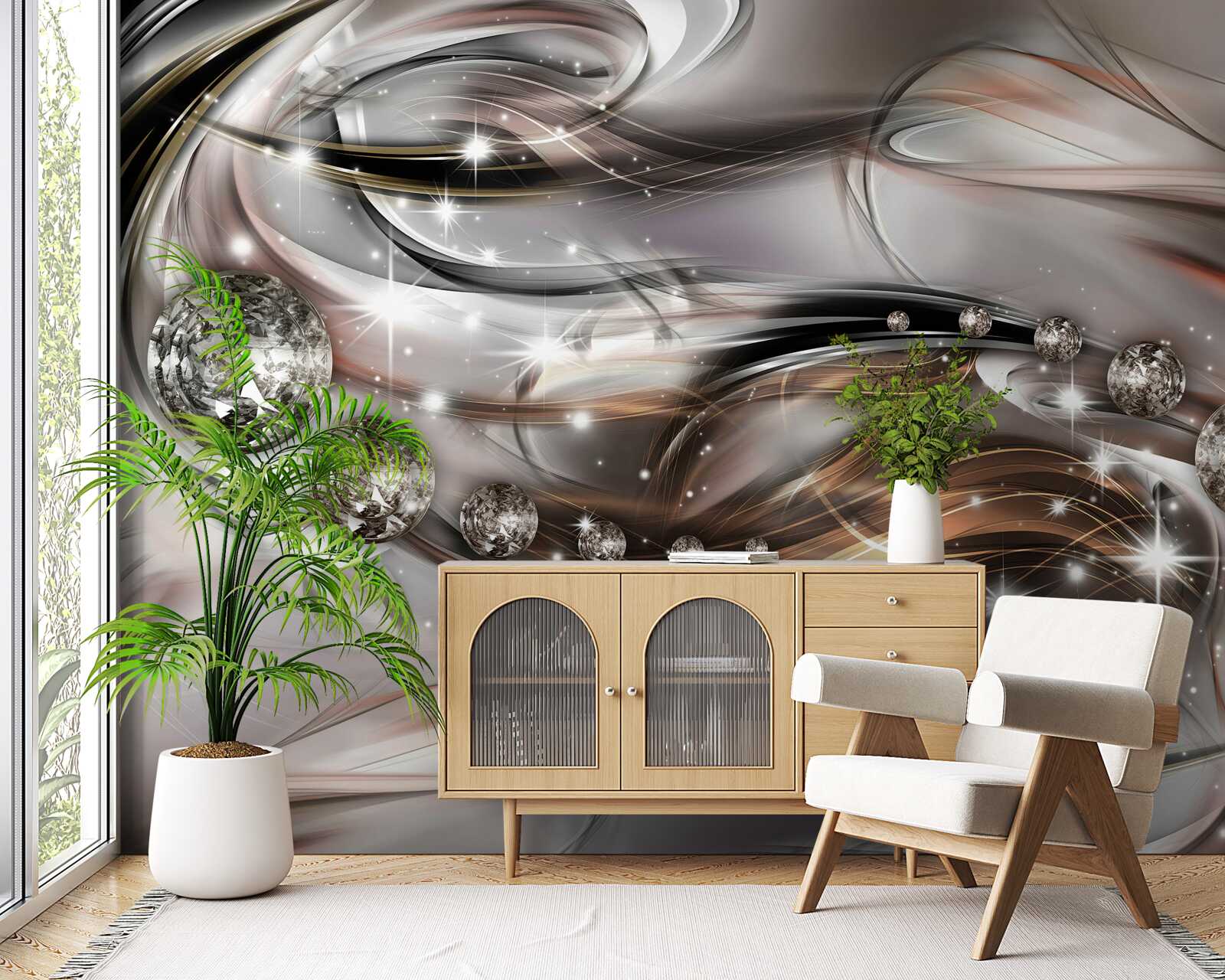 Фотошпалери блиск і сяйво дорогоцінних каменів