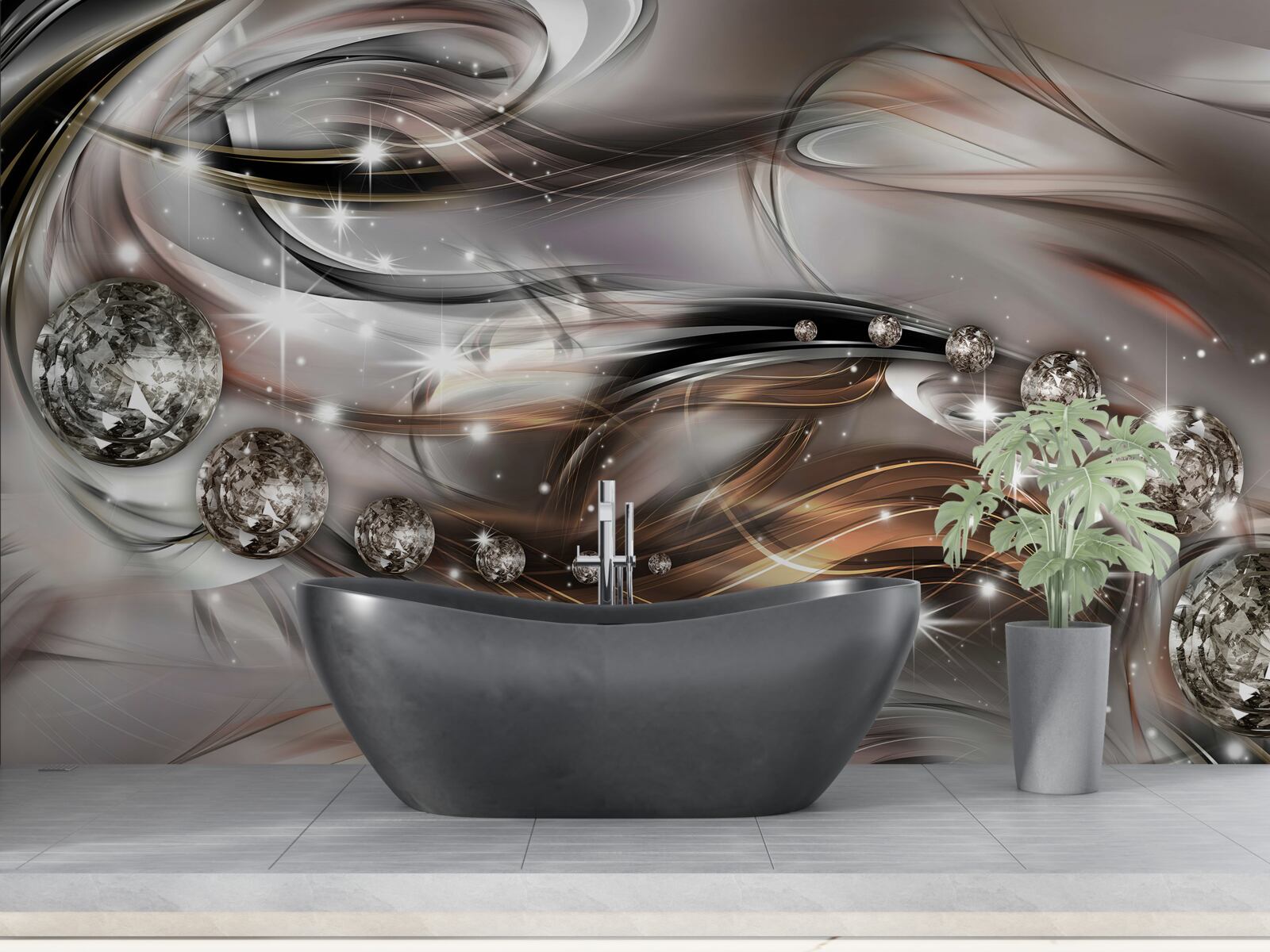 Фотошпалери блиск і сяйво дорогоцінних каменів