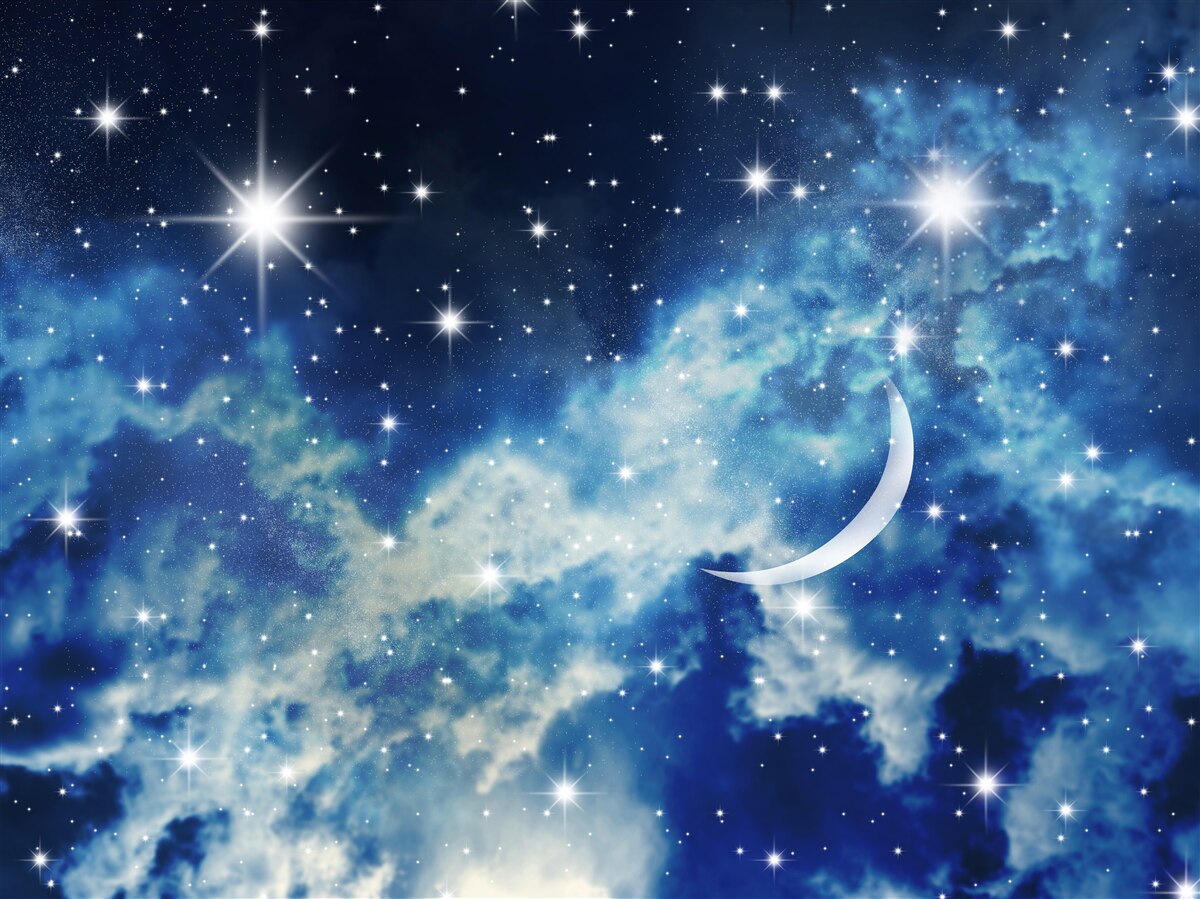 Фотошпалери Сценарій стелі з небом для спальні