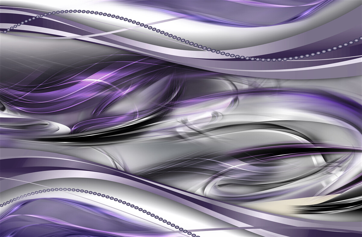 Фотошпалери абстрактне зображення фіалки