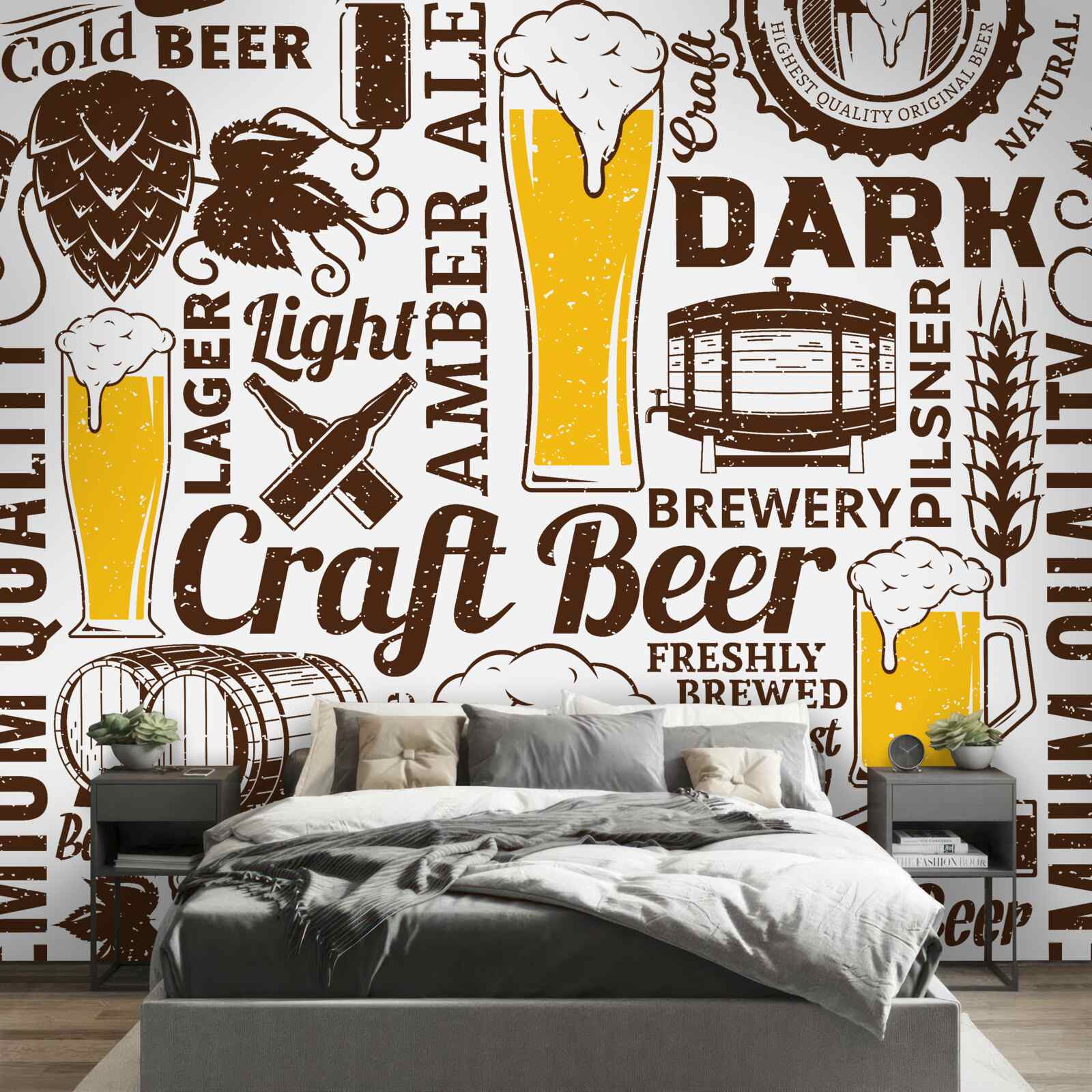 Фотошпалери асортимент пива