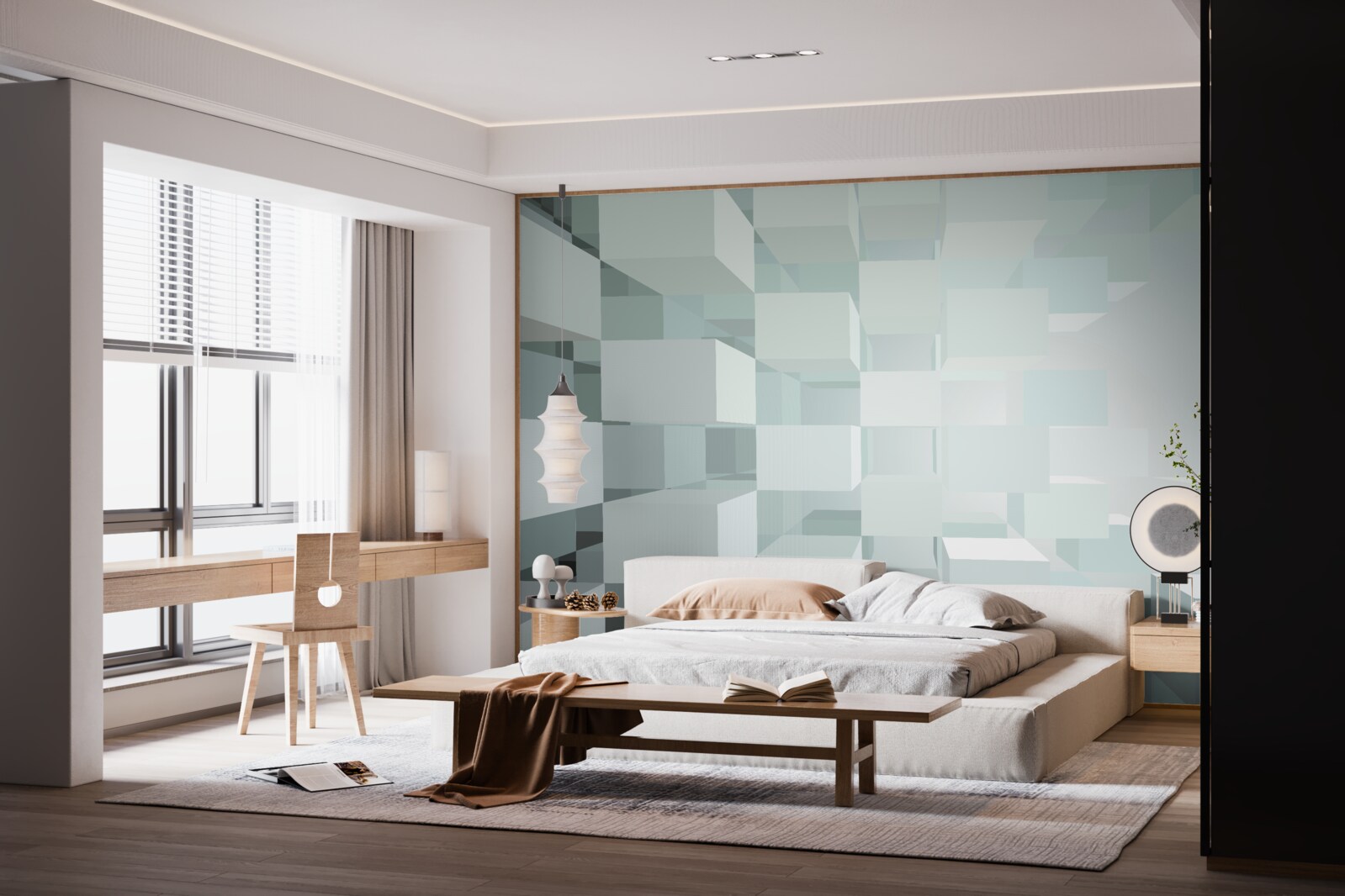 Фотошпалери світлові 3d-об'єкти