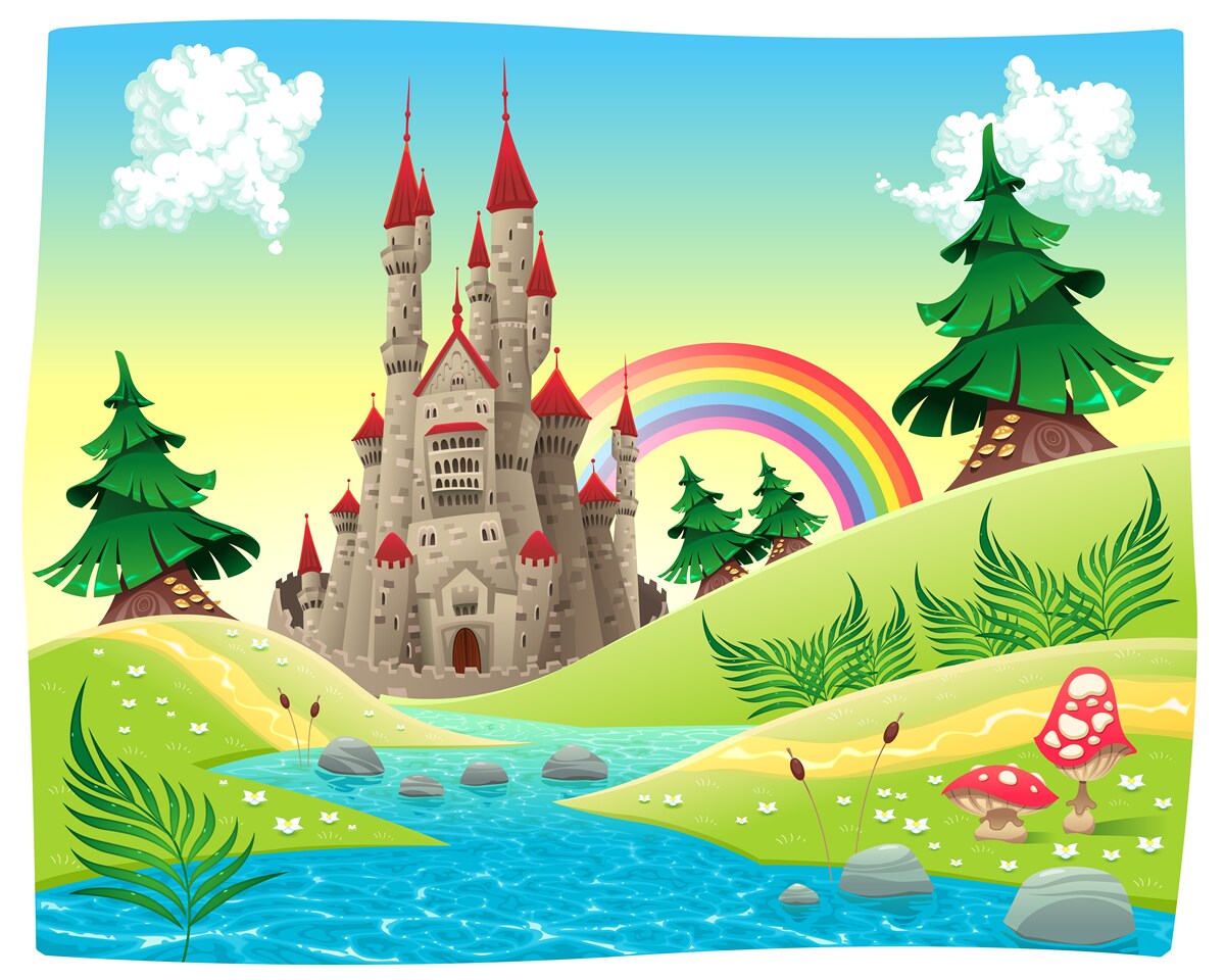 Фотошпалери чарівна фортеця