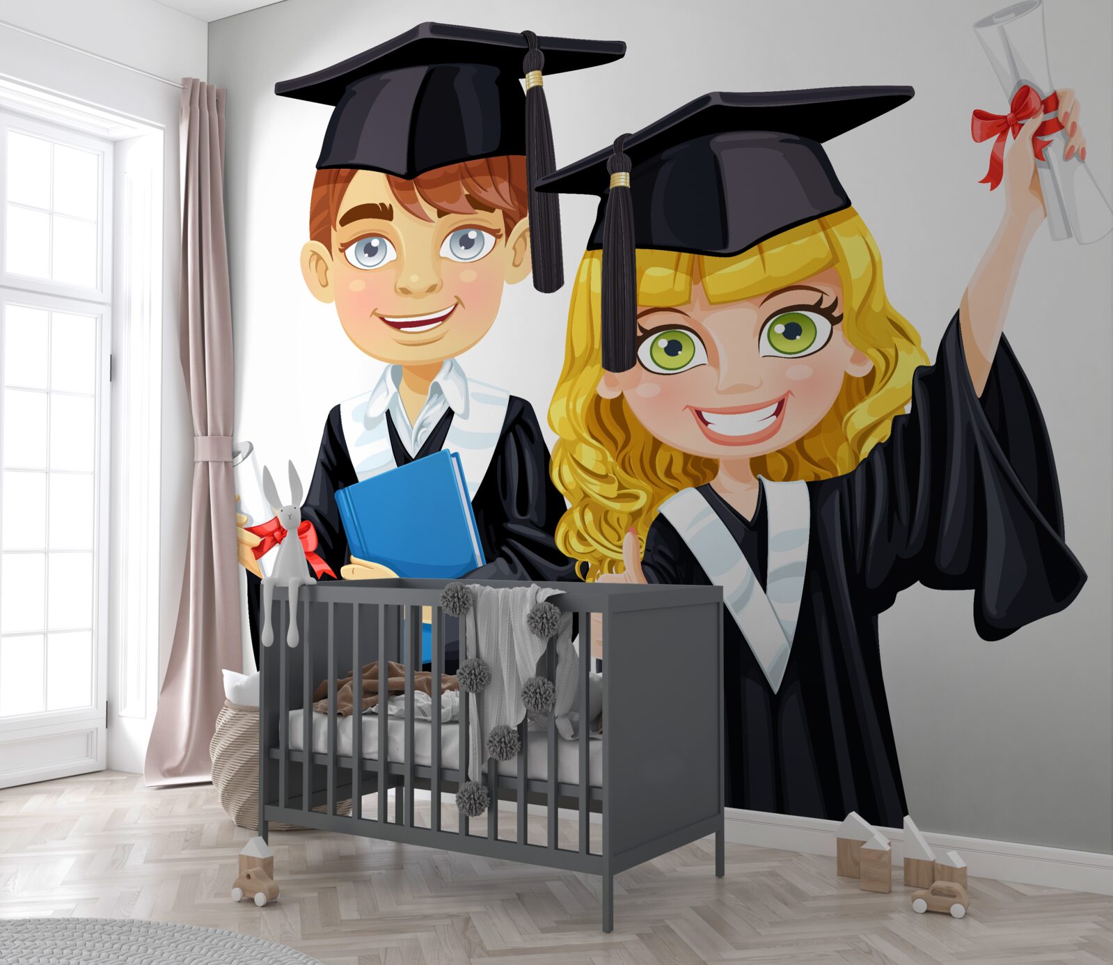 Фотошпалери випускники-студенти