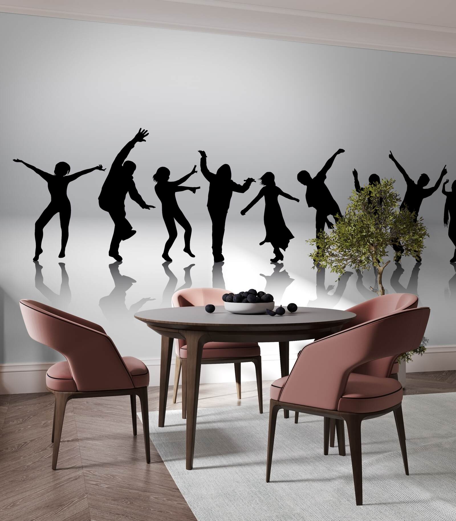 Фотошпалери пересування людей