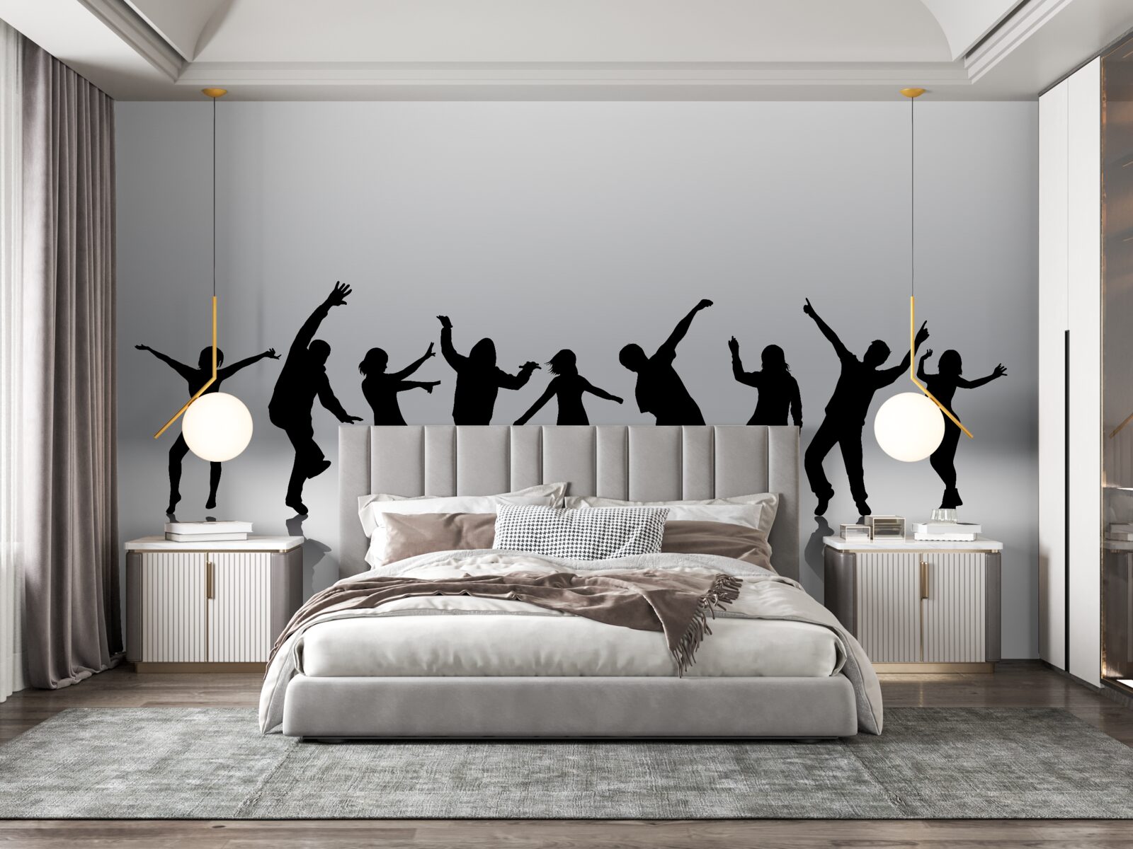 Фотошпалери пересування людей