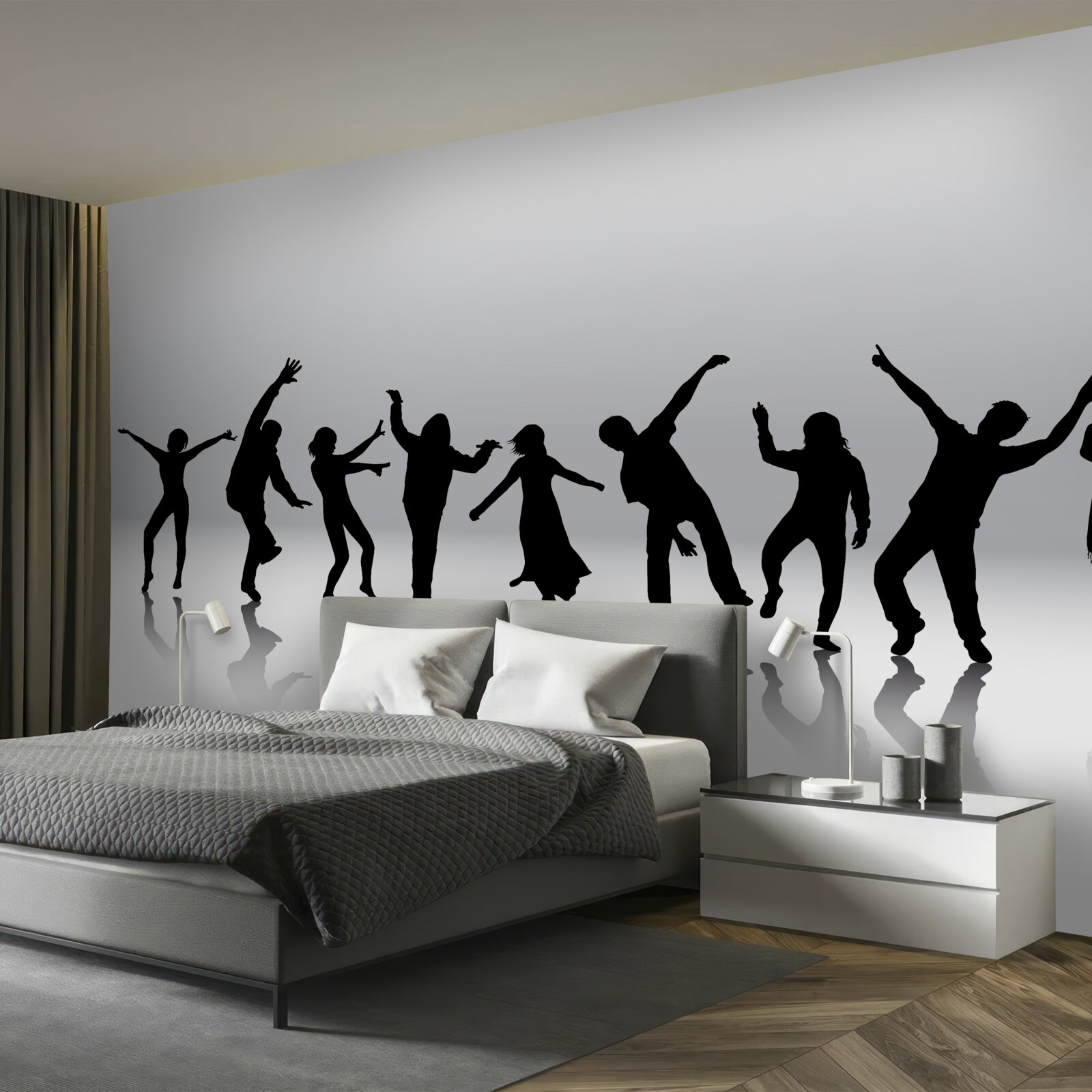 Фотошпалери пересування людей