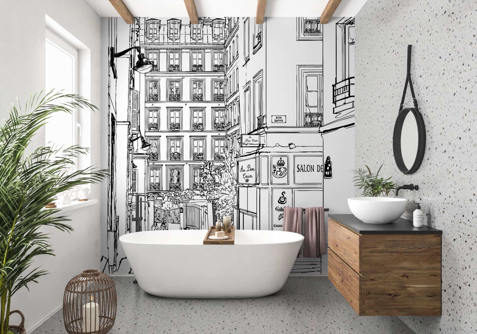 Фотошпалери тиха вулиця в нью-йорку