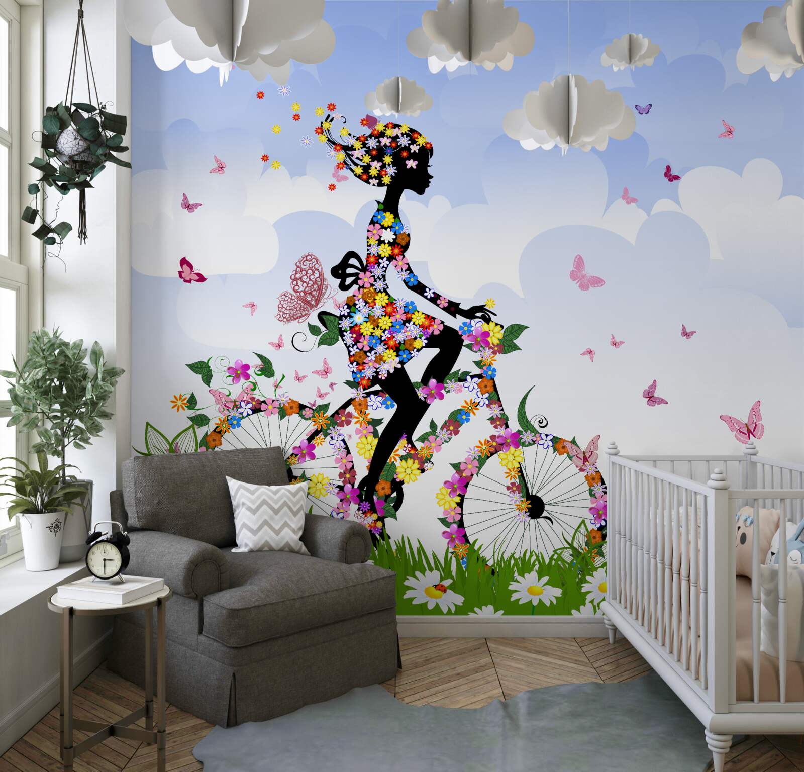 Фотошпалери велосипедист