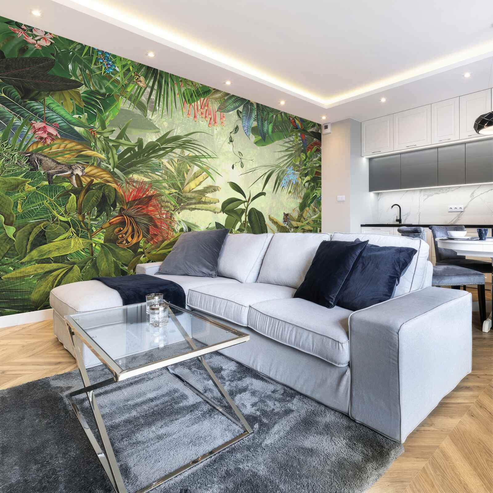 Фотошпалери тропічна рослинність