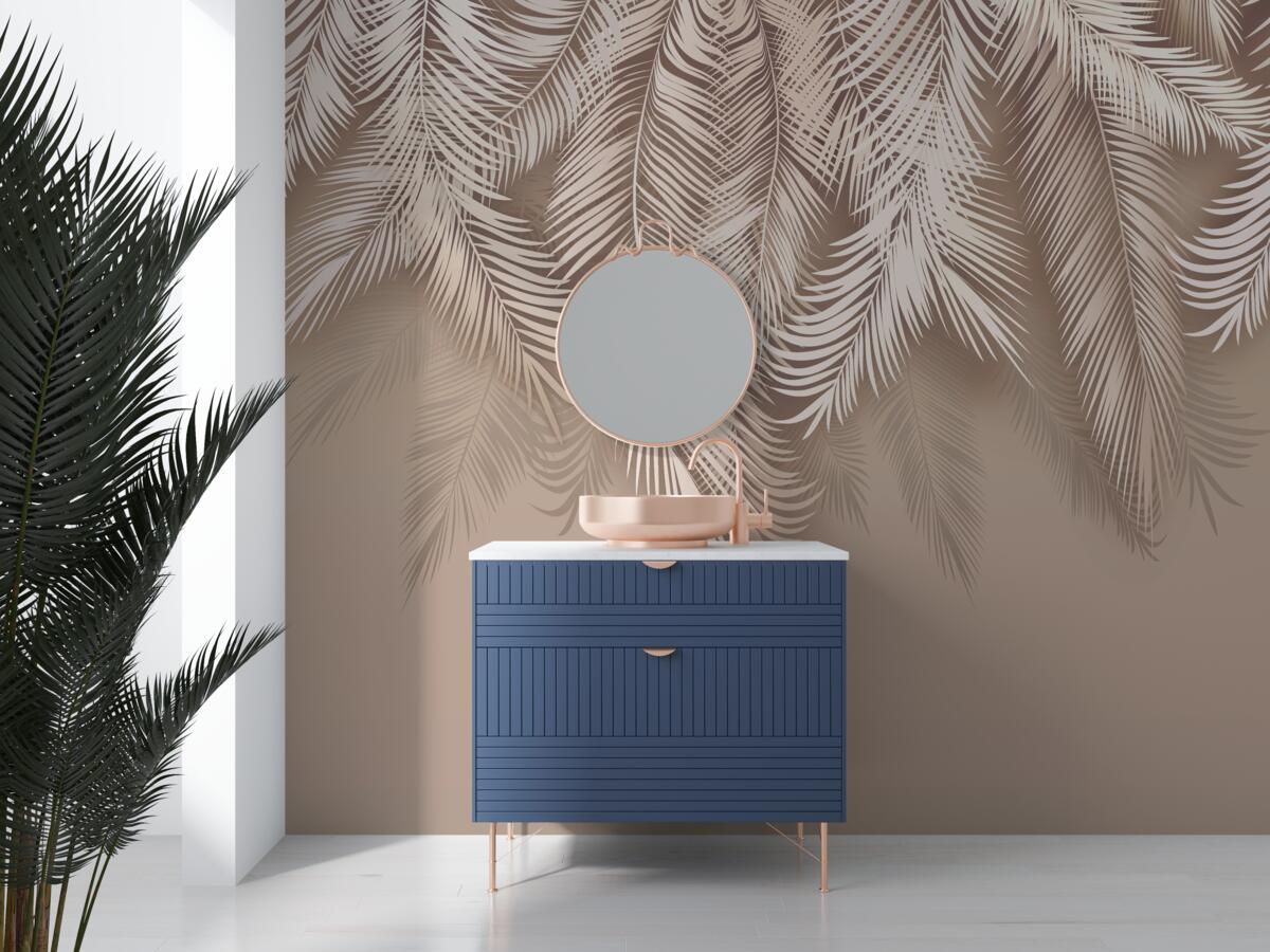 Фотошпалери зворотний бік товстих листків