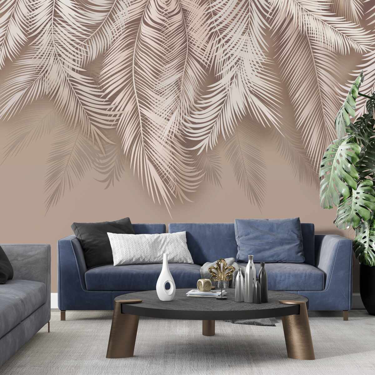 Фотошпалери зворотний бік товстих листків